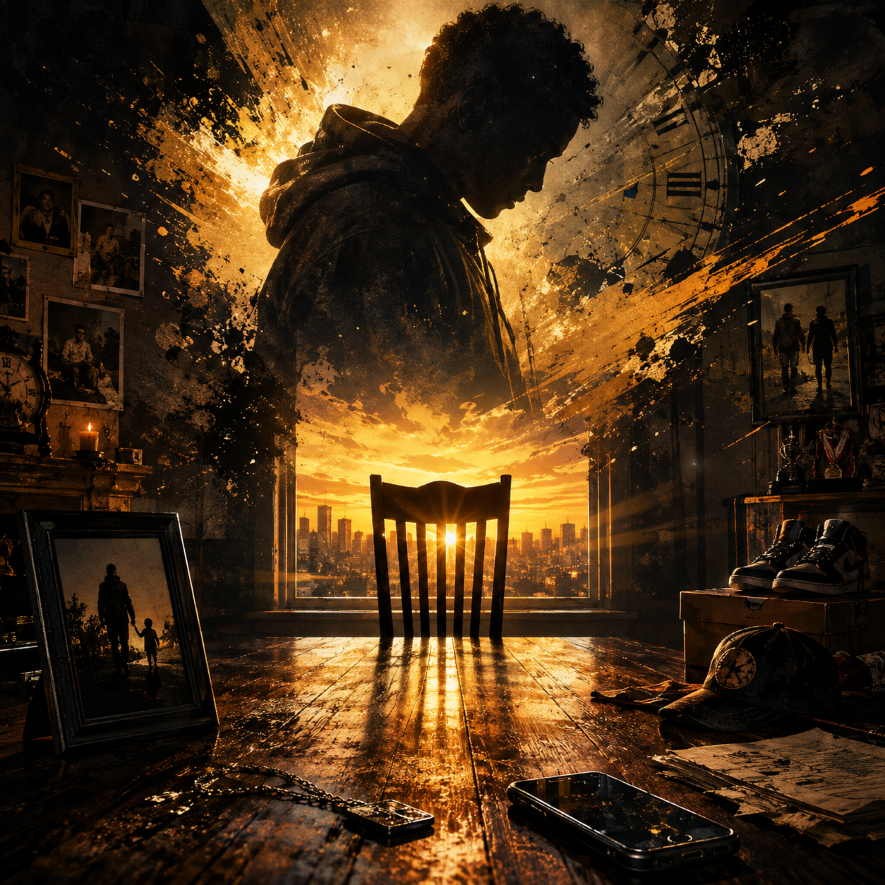 EMPTY CHAIR by Tim Anderson Lyrics cover art