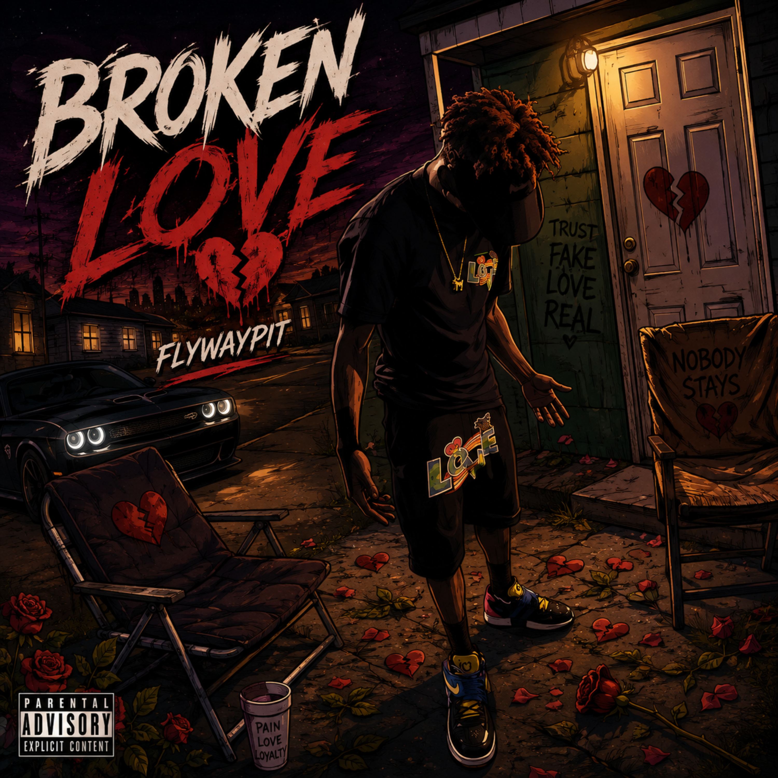 broken love by Flyway cover art
