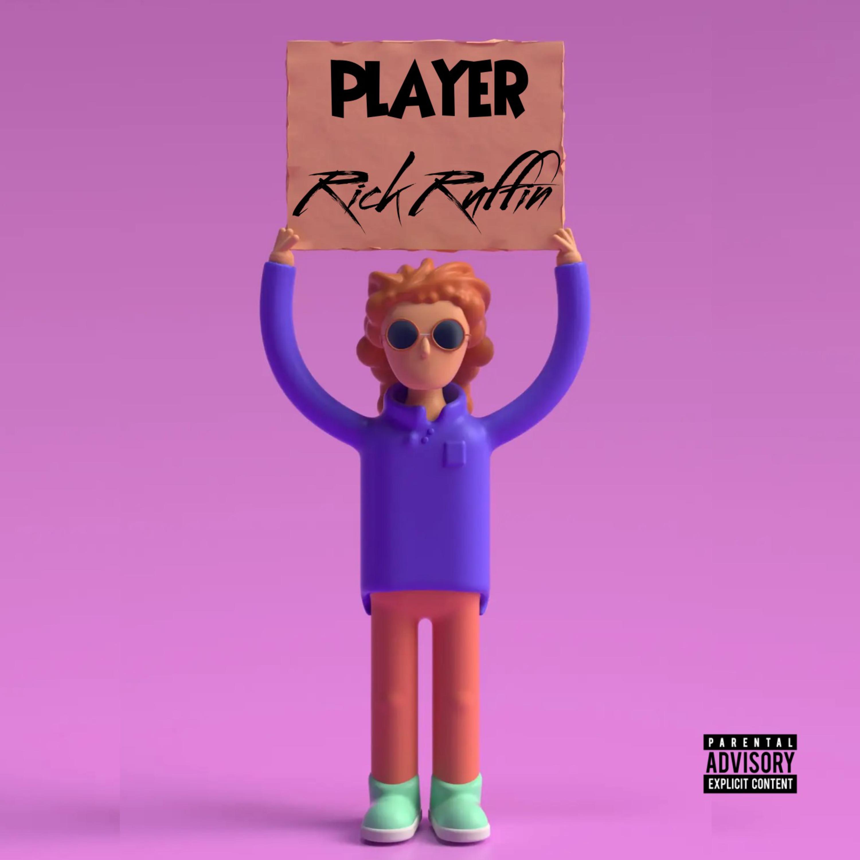 PLAYER by Rick Ruffin cover art
