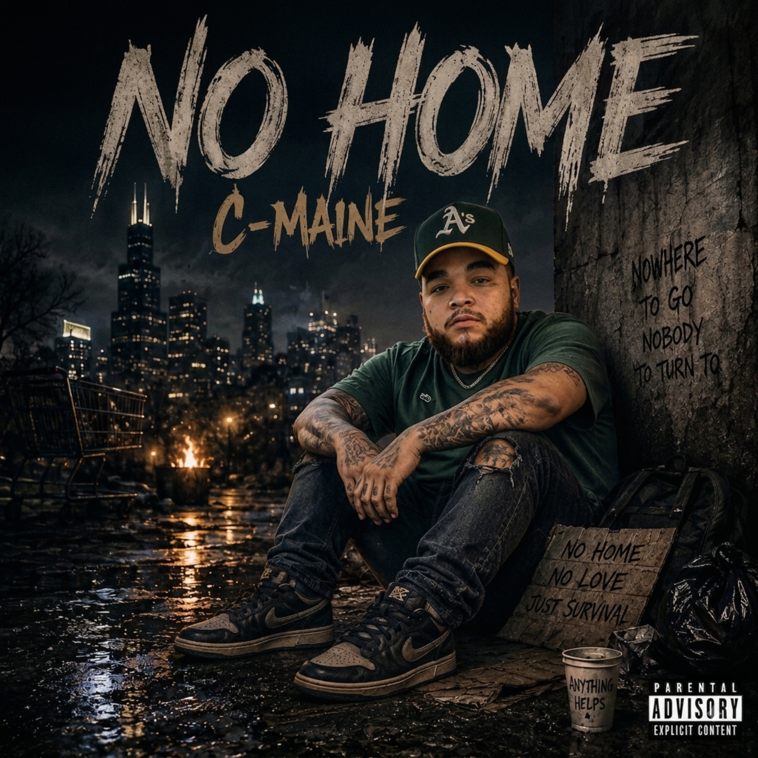 NO HOME by C-Maine cover art