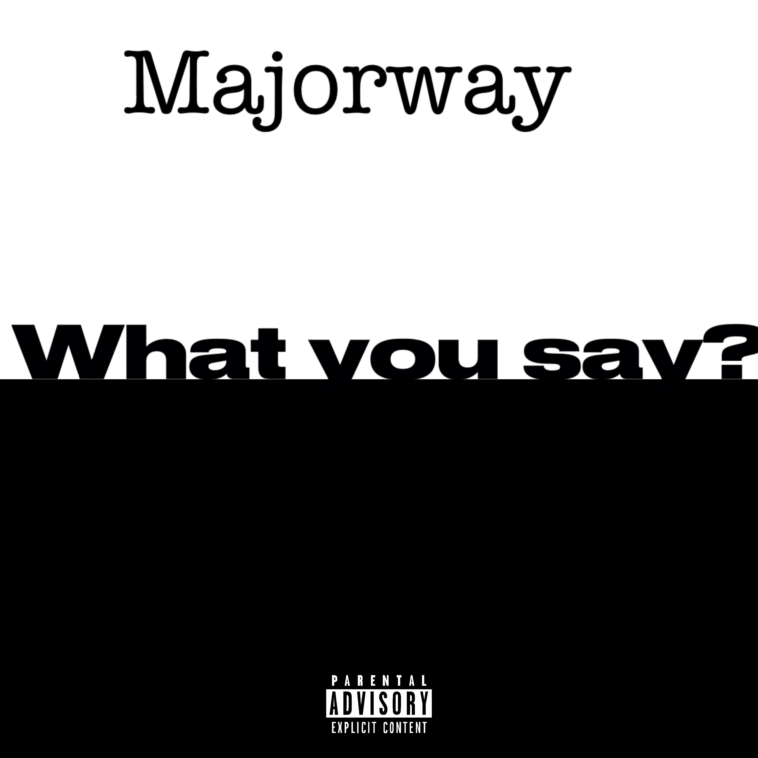 What You Say? artwork