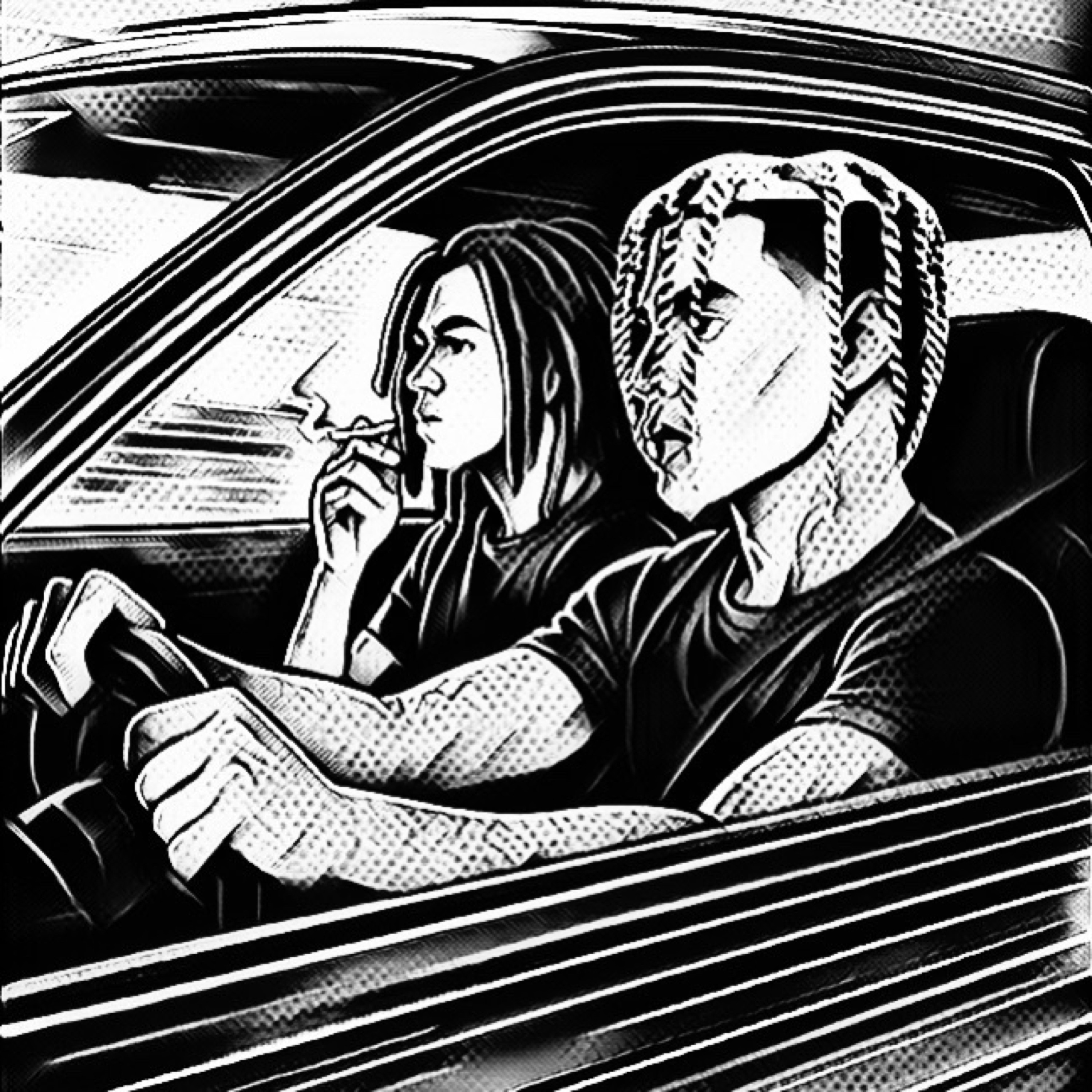 in a rush artwork