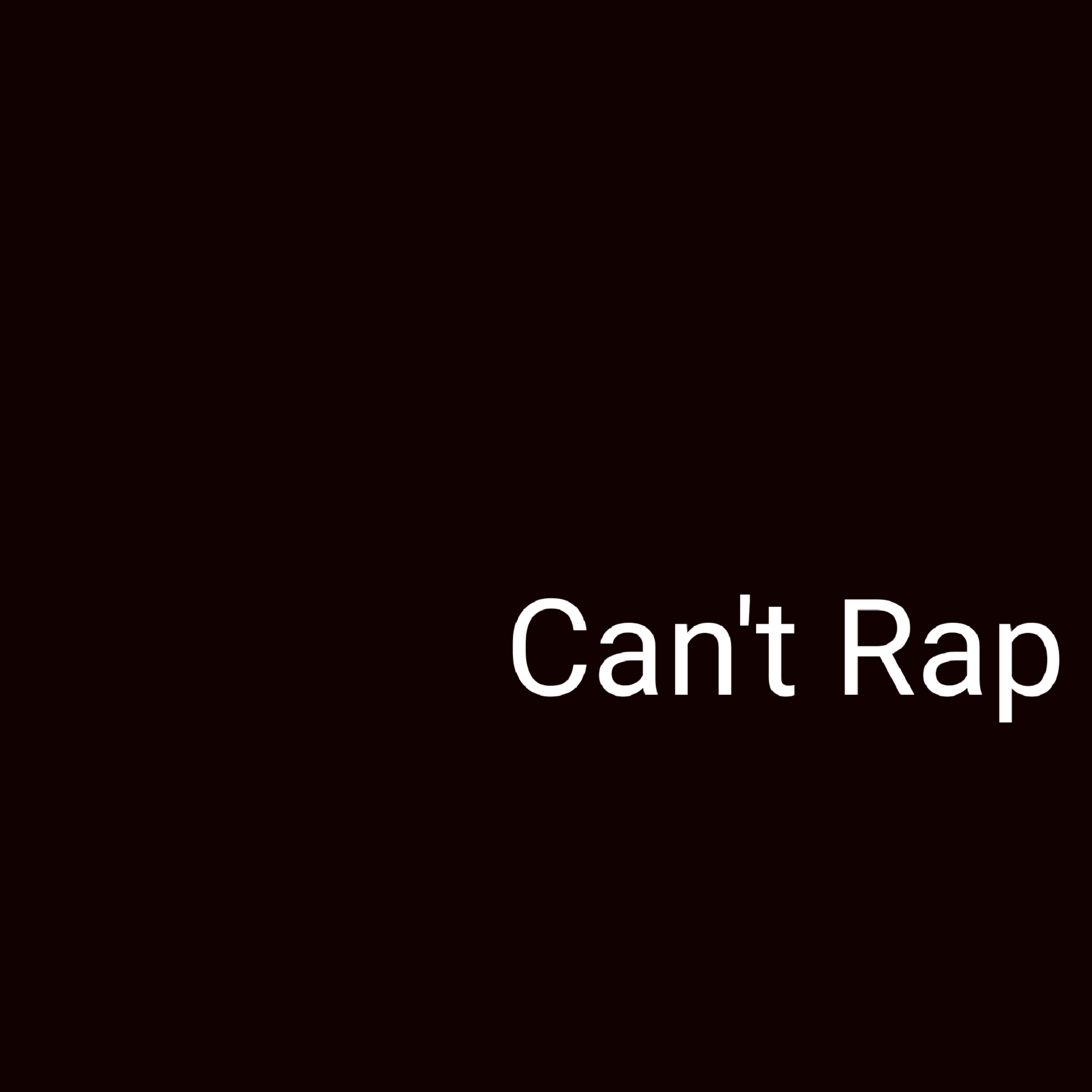 Cant Rap artwork