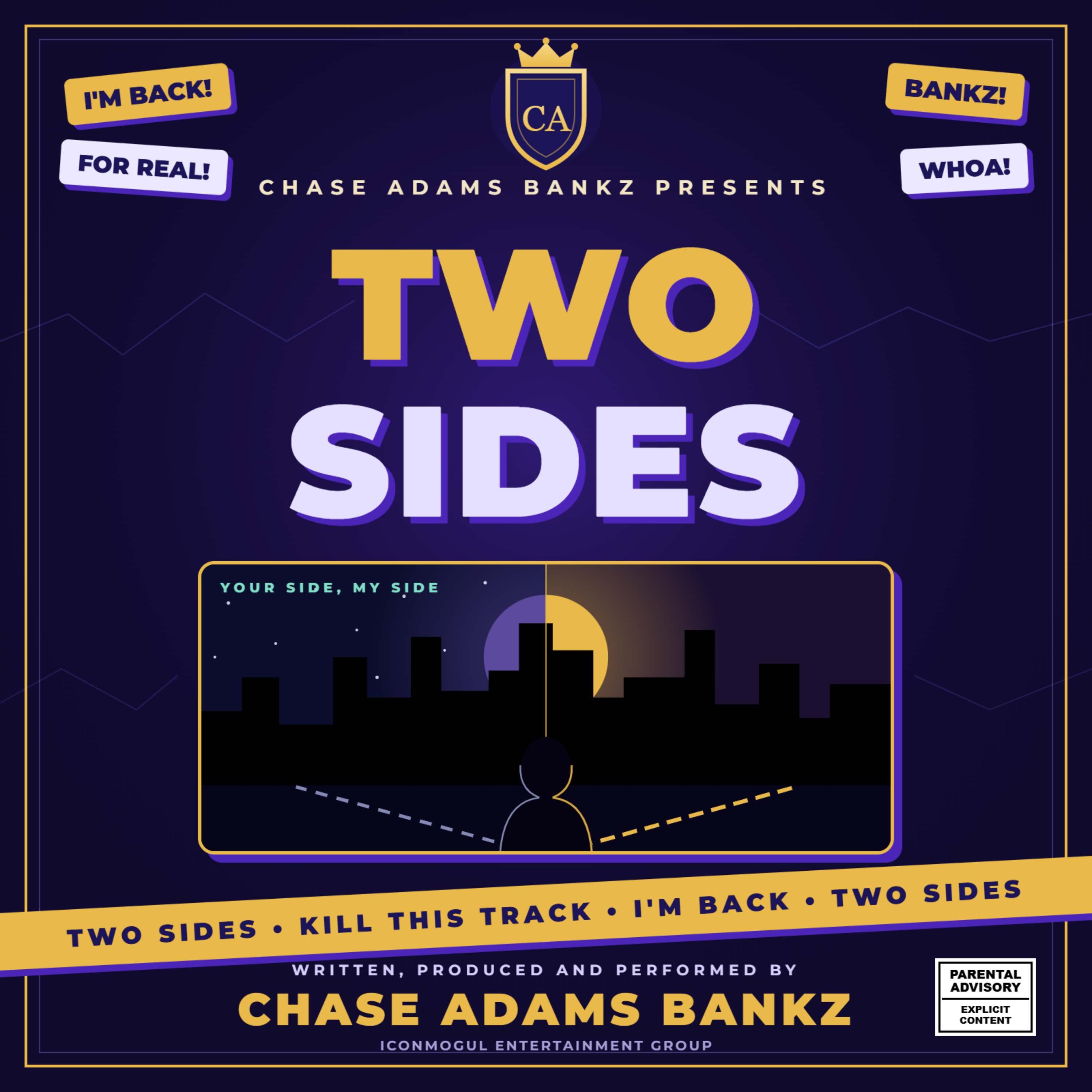 Two Sides by Chase Adams Bankz cover art