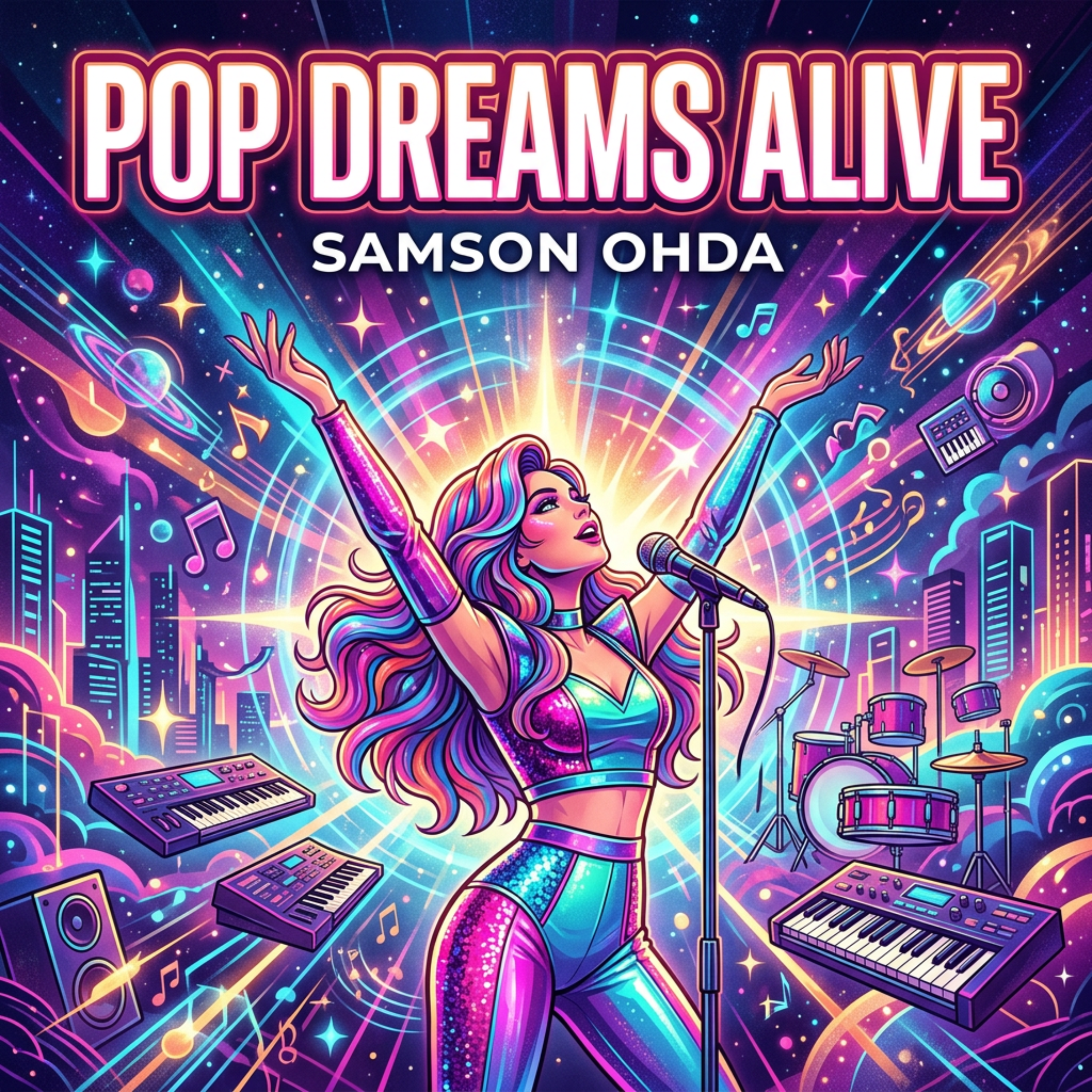 Pop Dreams Alive by Samson Ohda  cover art