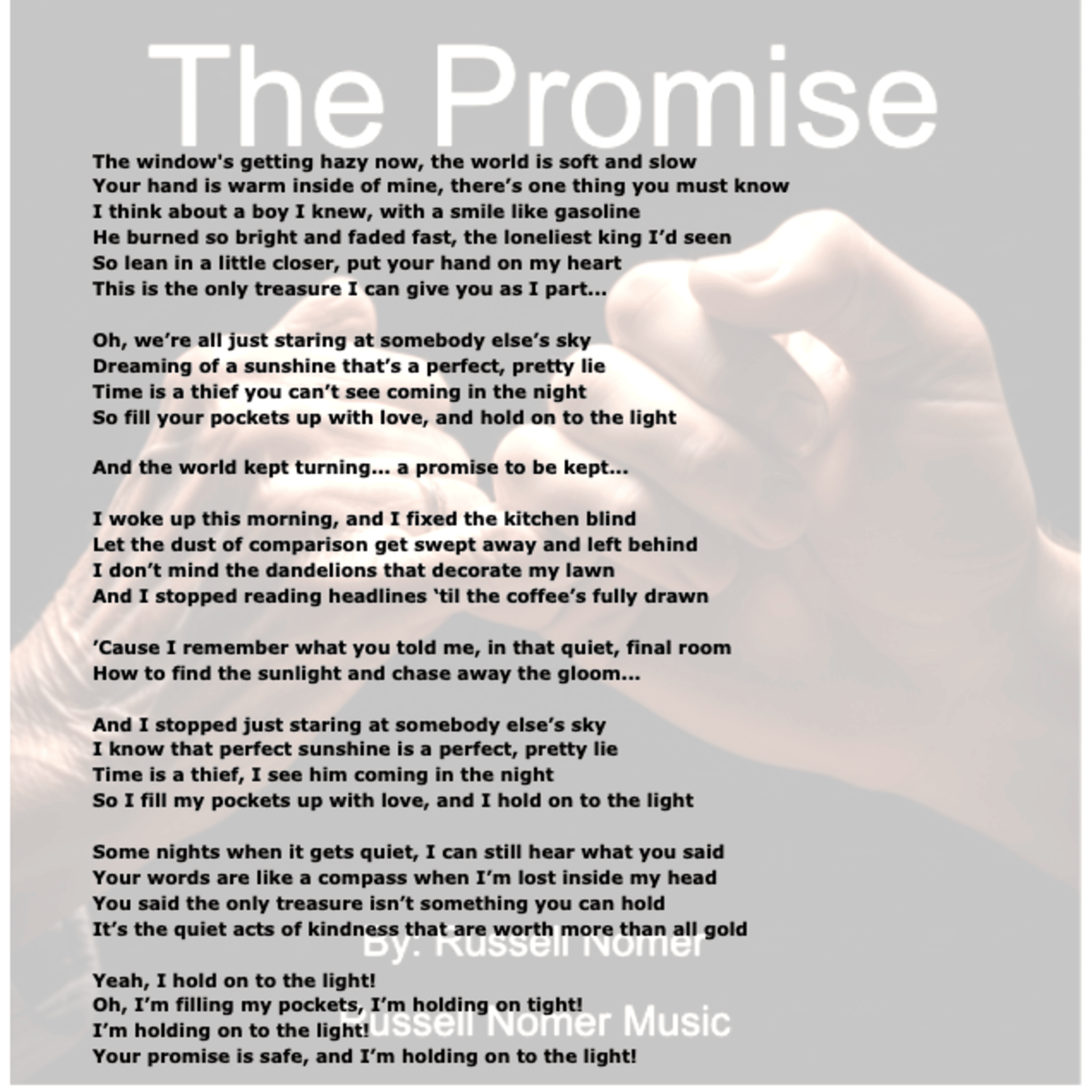 The Promise artwork