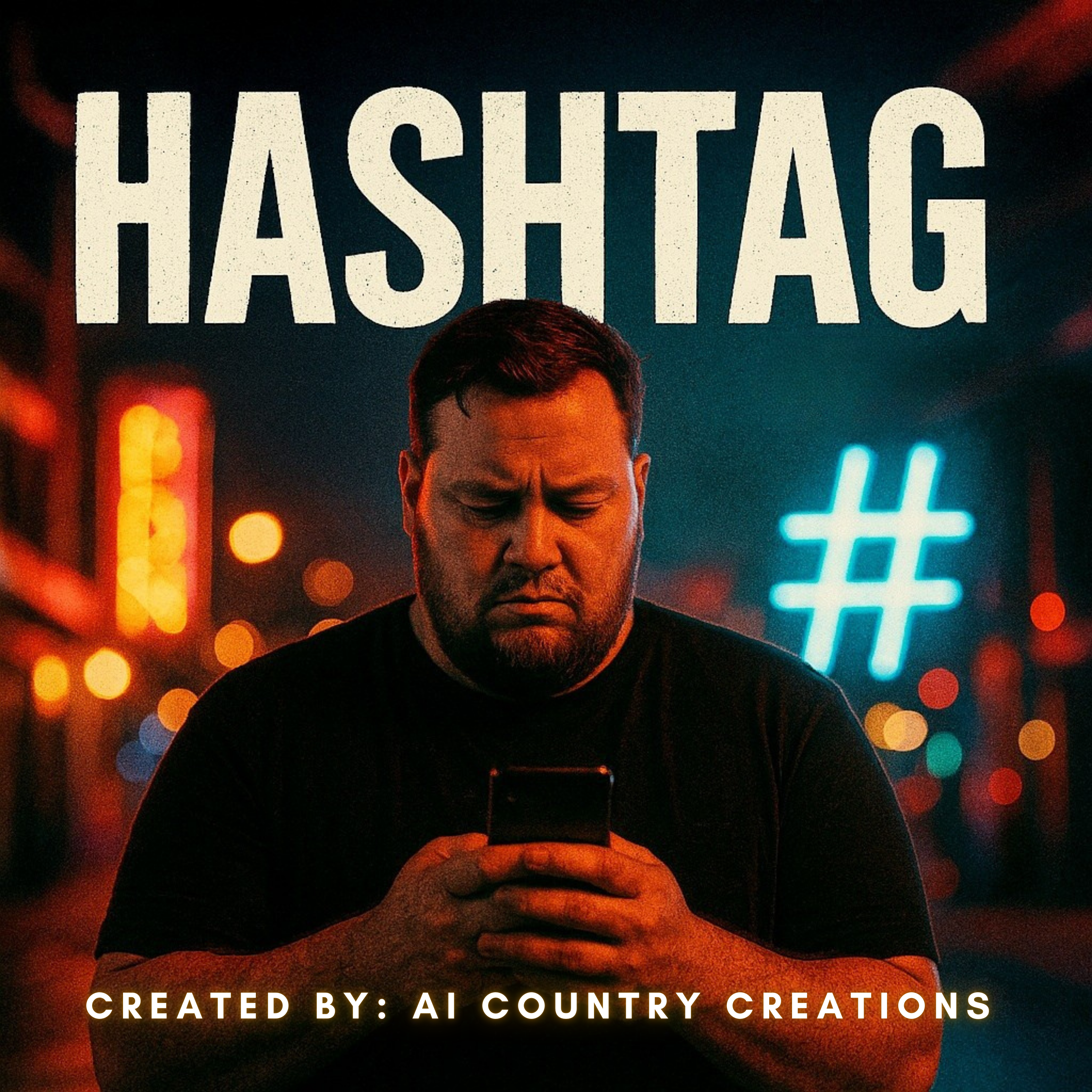Hashtag artwork