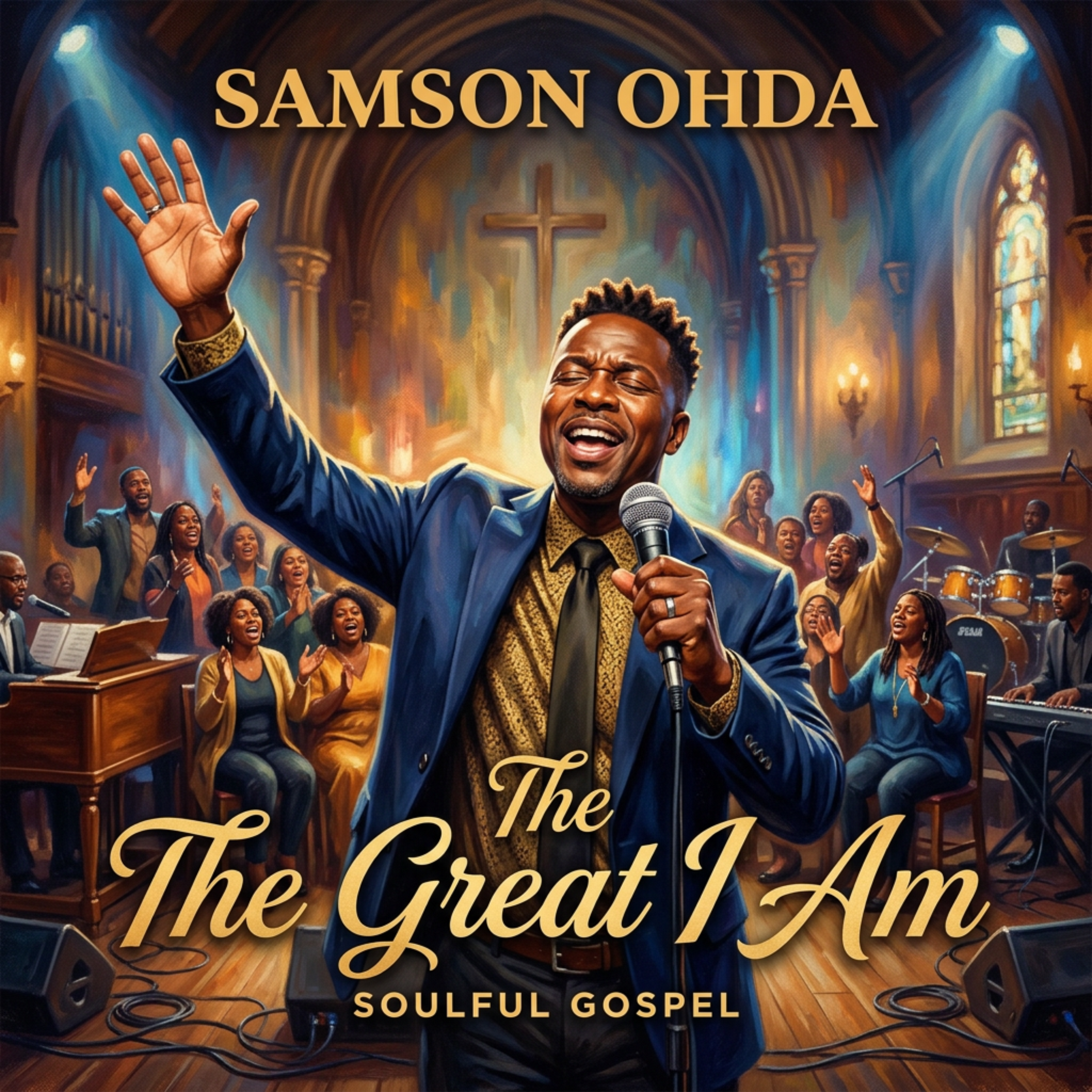 The Great I Am by Samson Ohda  cover art