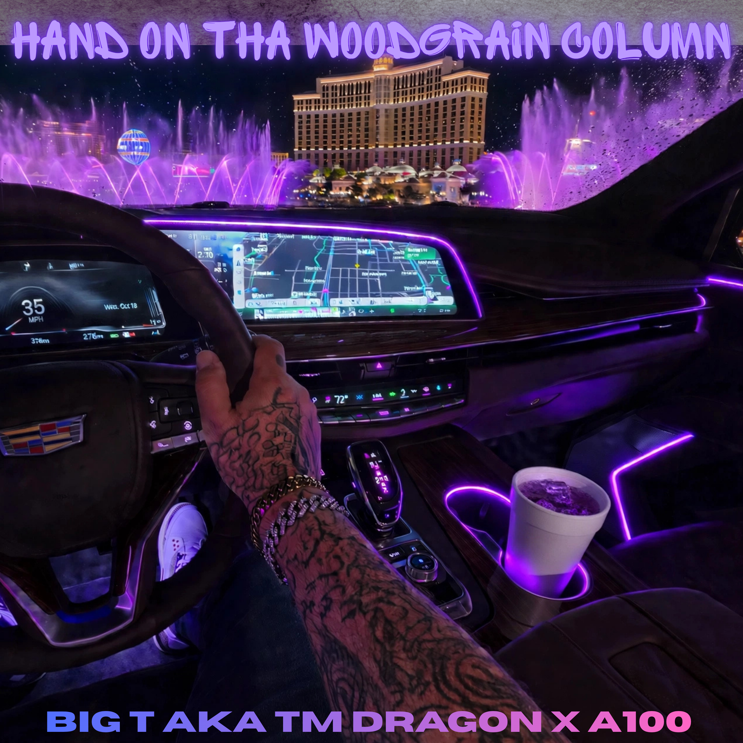 Hand on tha Woodgrain Column by Big T AKA TM DRAGON cover art