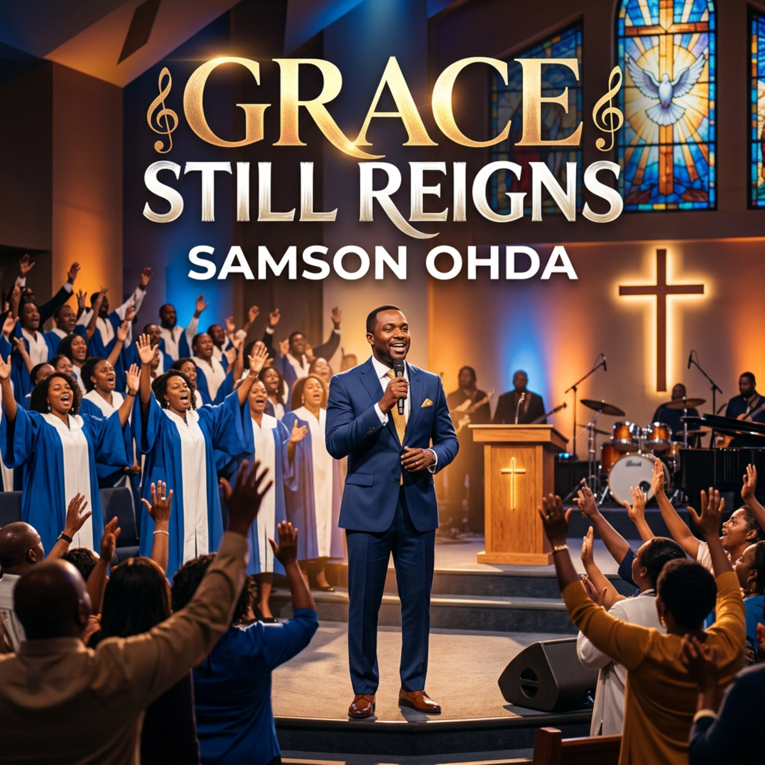 Grace Still Reigns by Samson Ohda  cover art