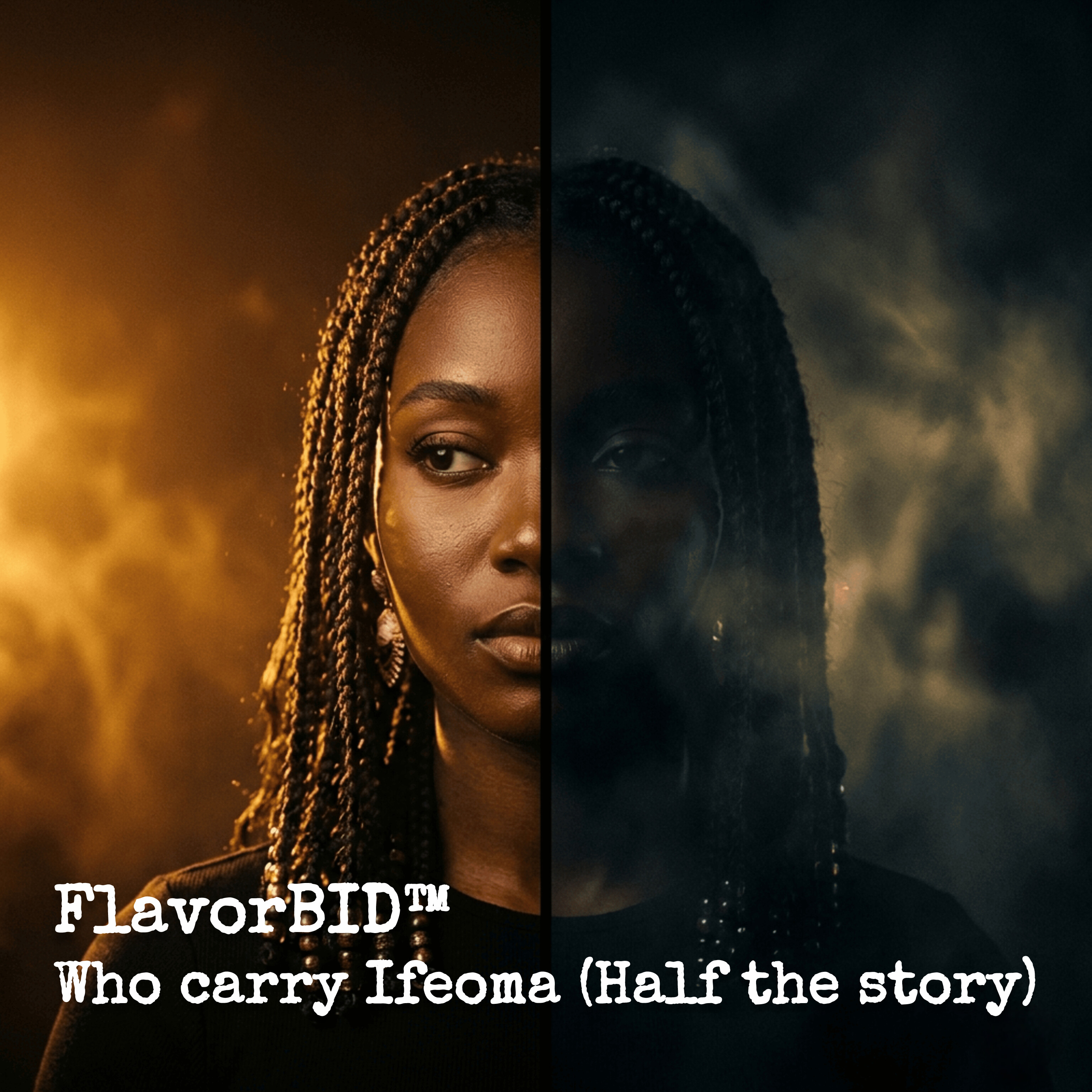 Who carry Ifeoma (Half the story) by FlavorBID™ cover art