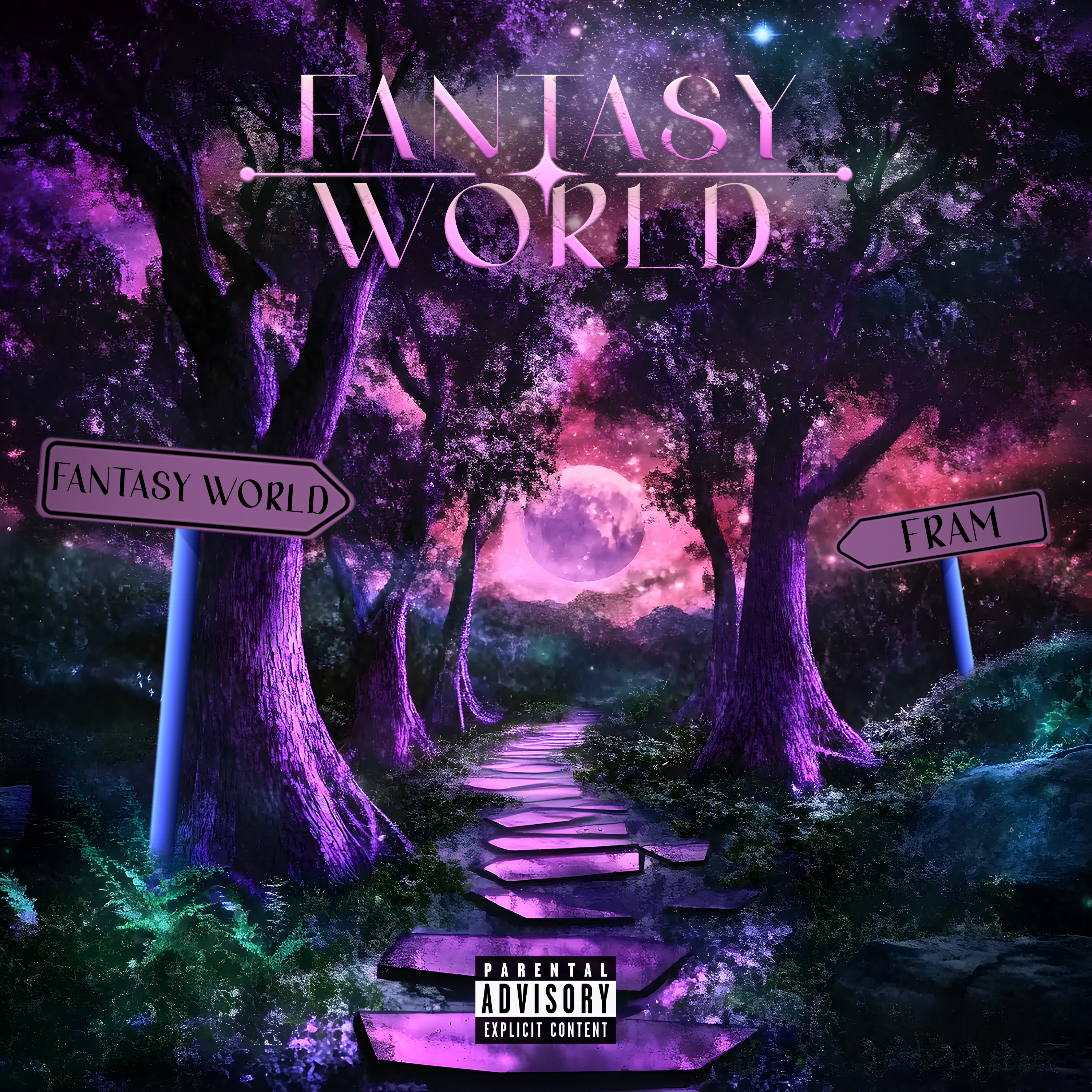 Fantasy world artwork
