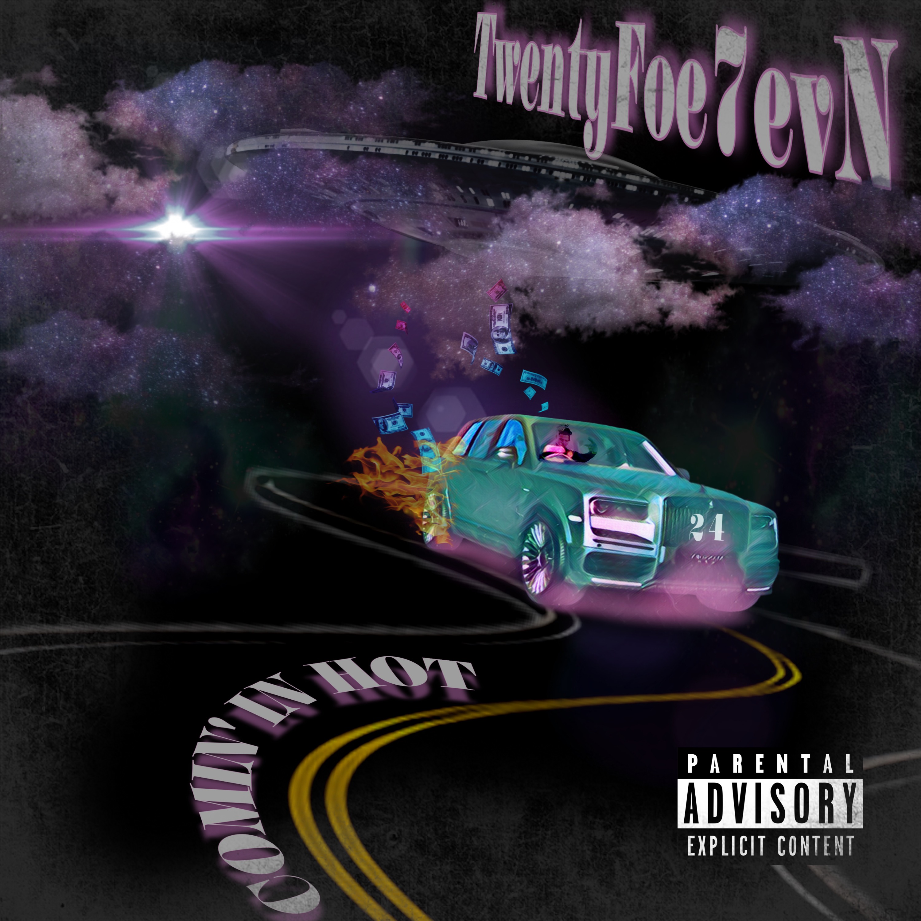 COMIN' IN HOT artwork