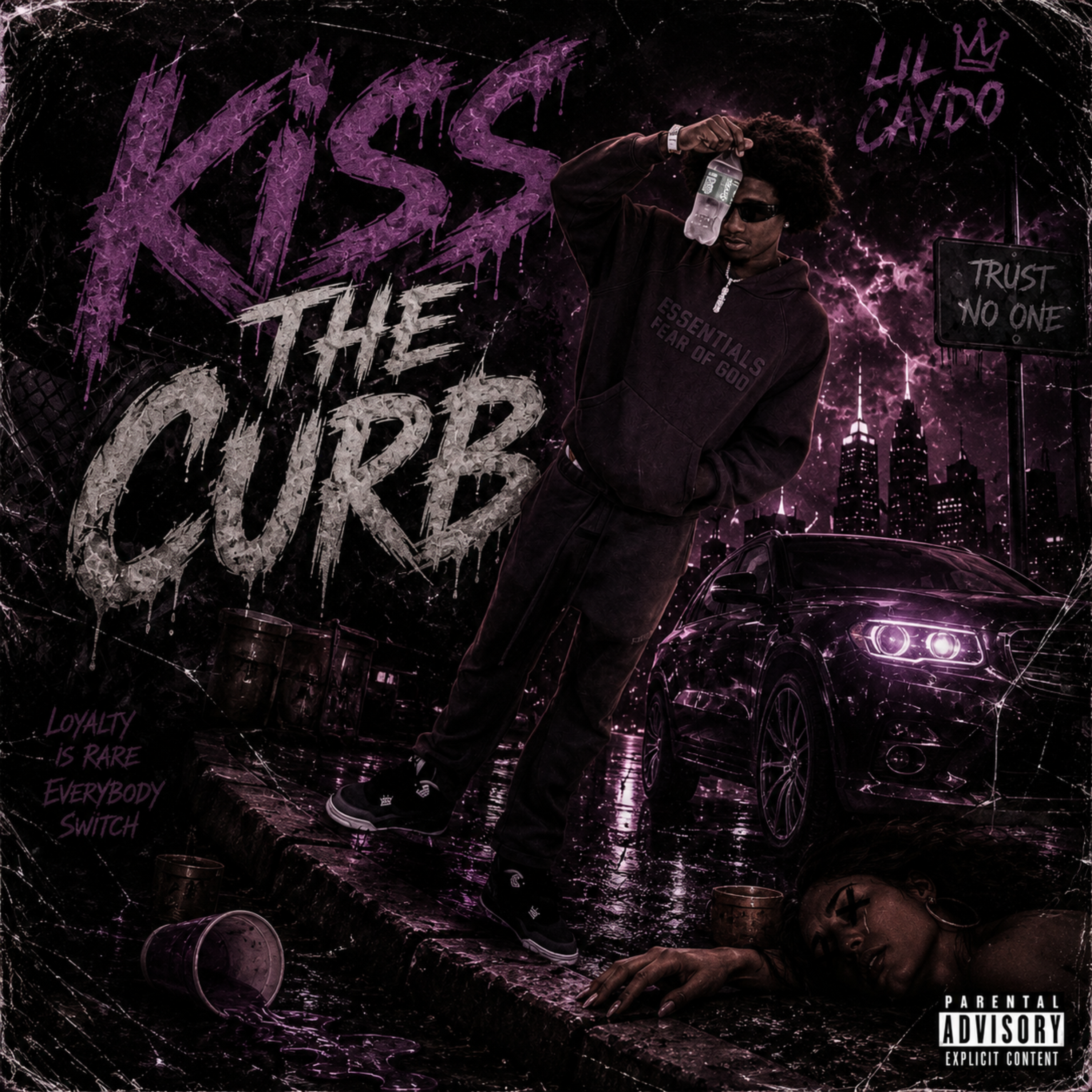 Kiss The Curb by Lil Caydo cover art