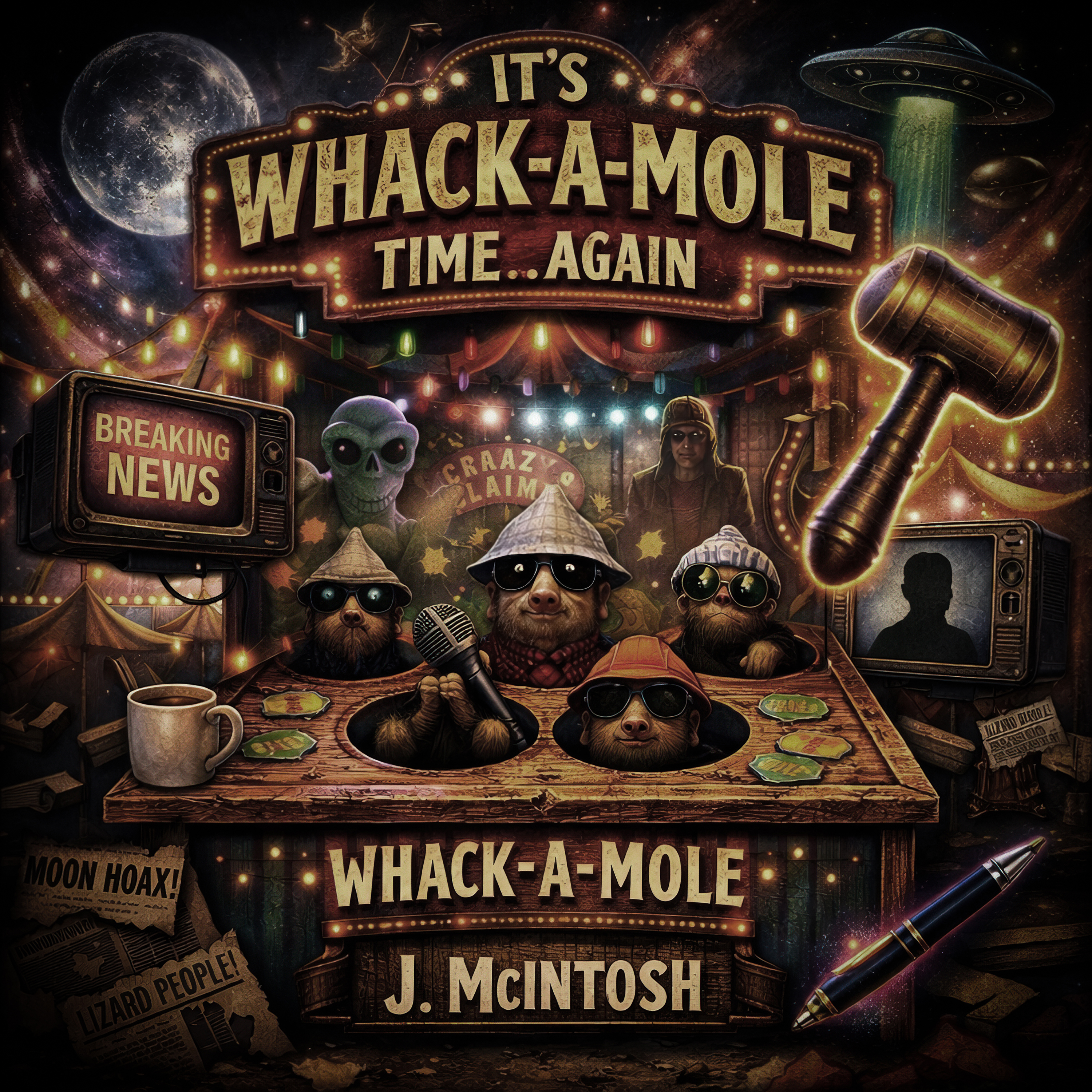 It's Whack-A-Mole Time...Again by J. McIntosh cover art