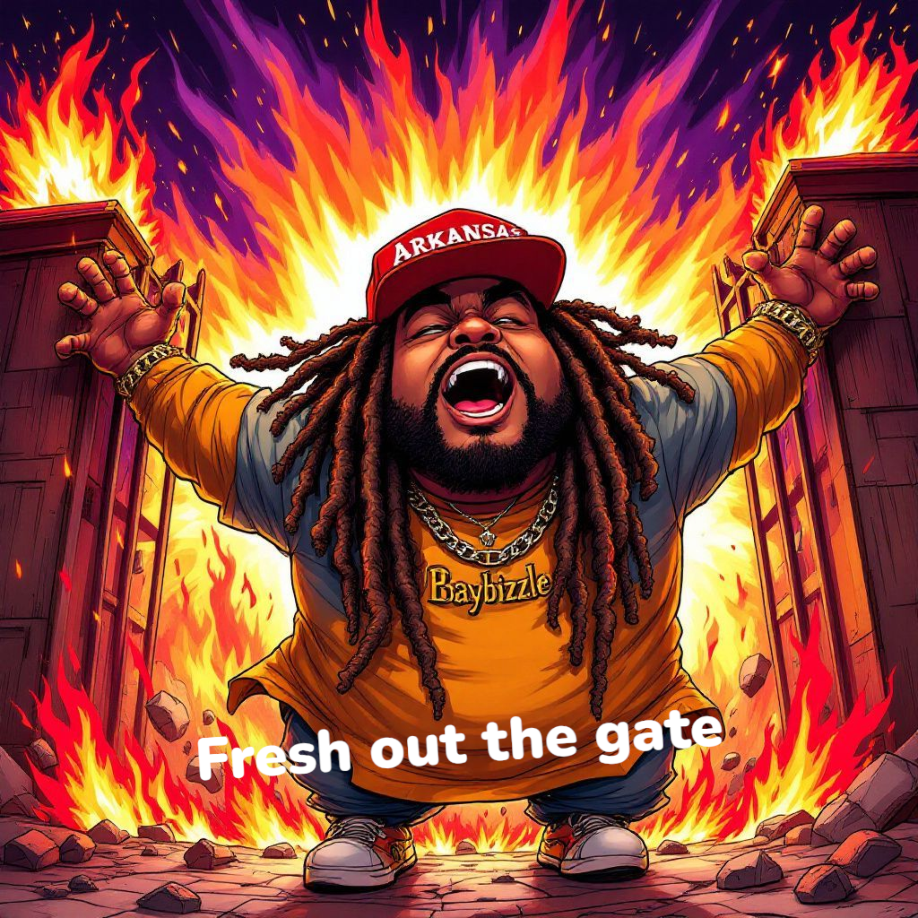 fresh out the gate artwork