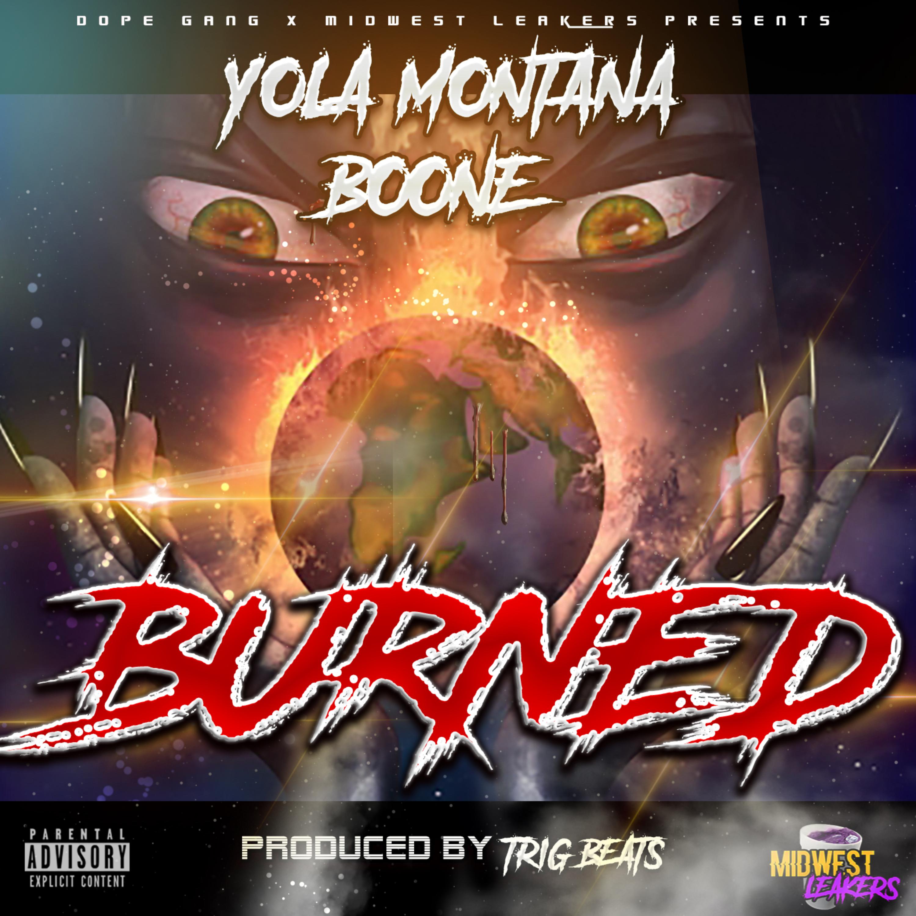 BURNED by Yola Montana cover art