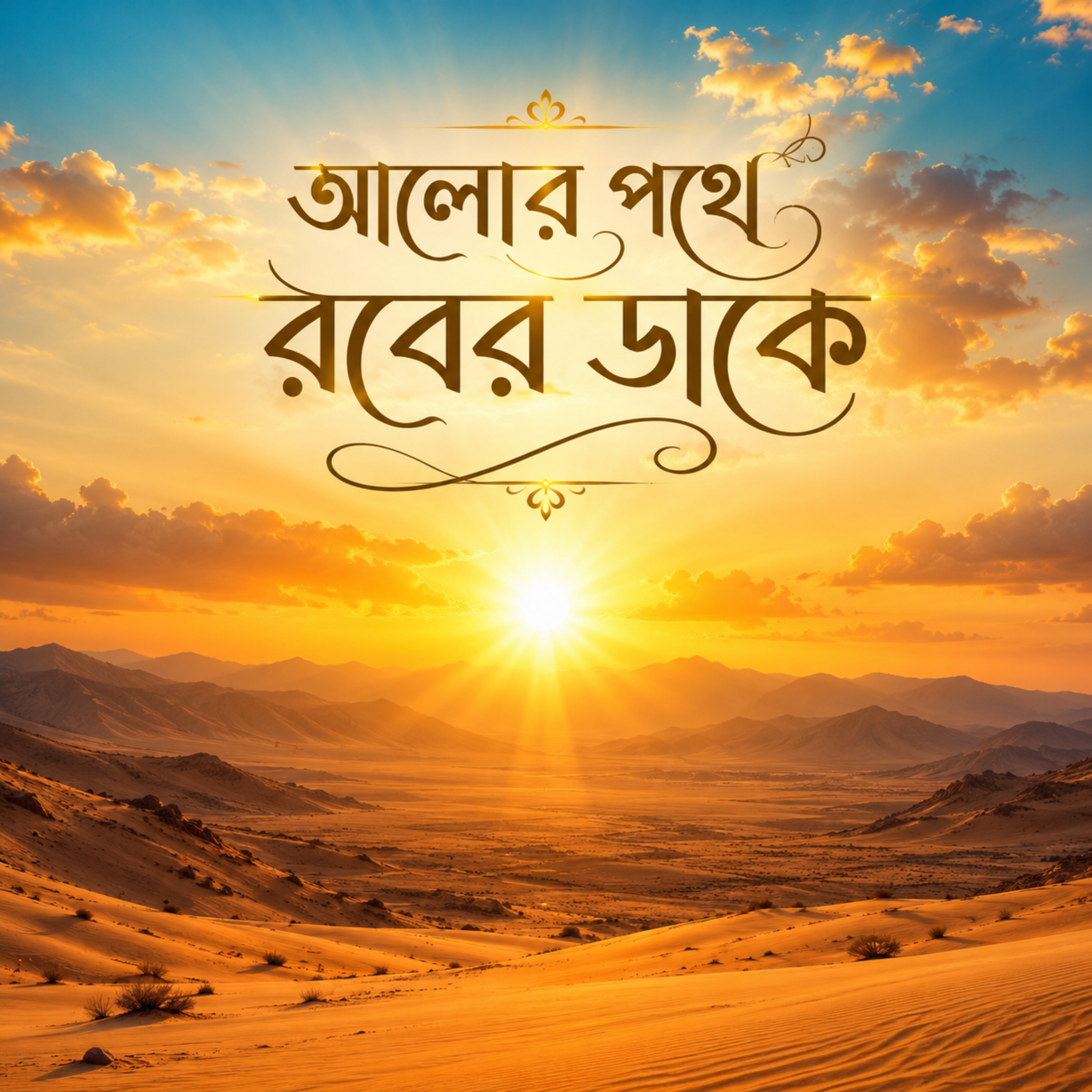 আলোর পথে রবের ডাকে (Islamic Song Bangla) by Hafizur Rahman Siddique cover art