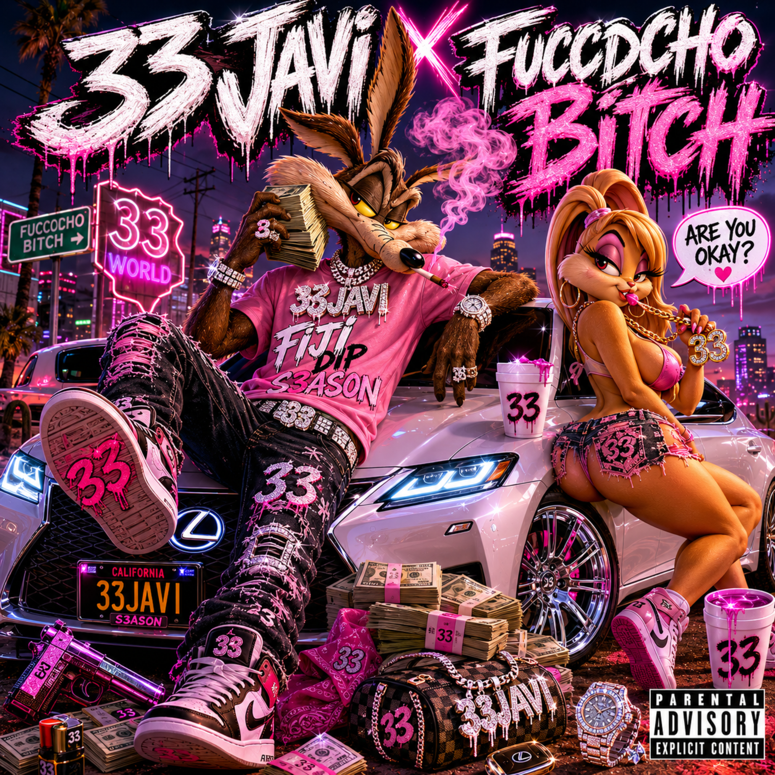 Fuccdcho Bitch by 33Javi cover art
