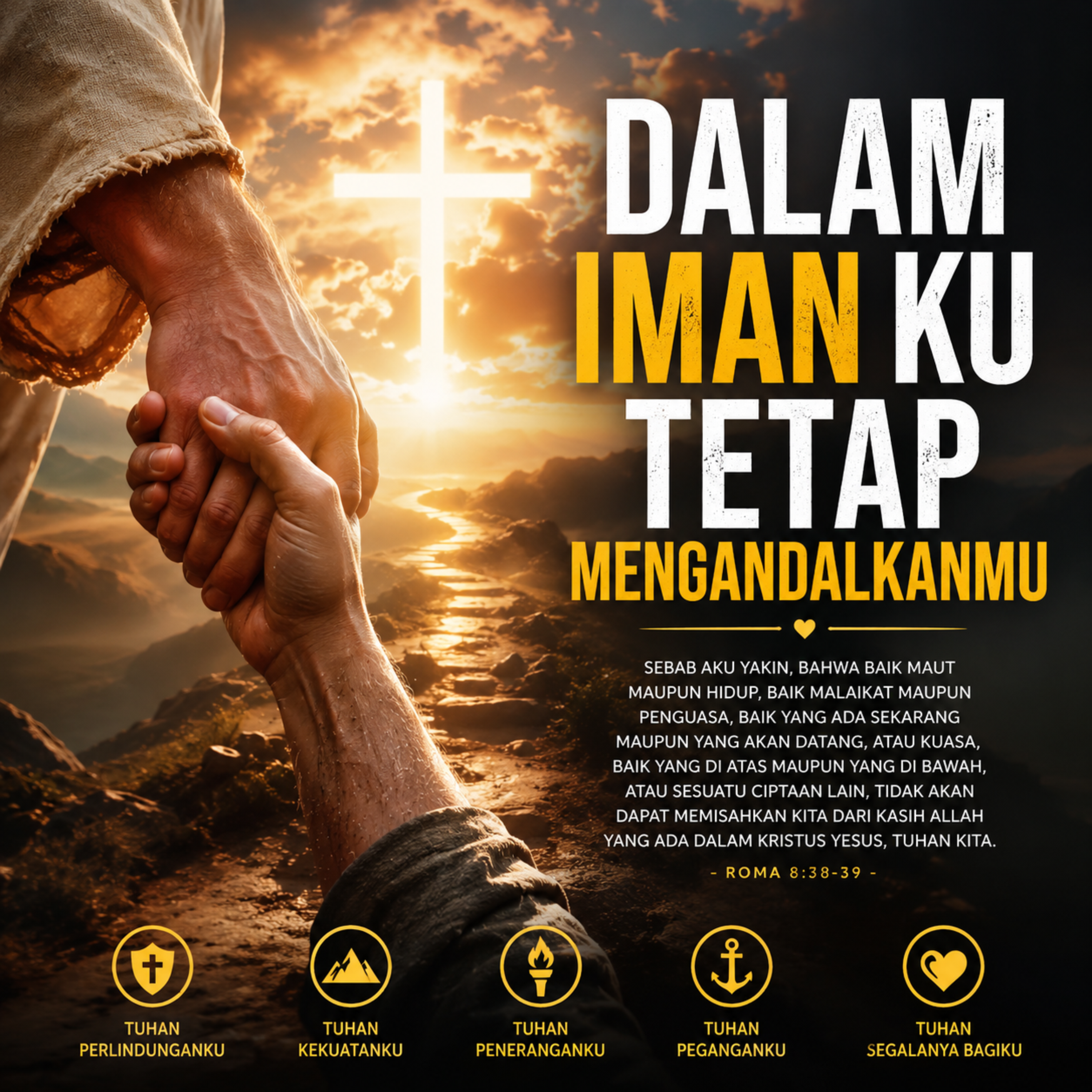 Dalam Iman Ku Tetap MengandalkanMu by PUJI WORSHIP cover art