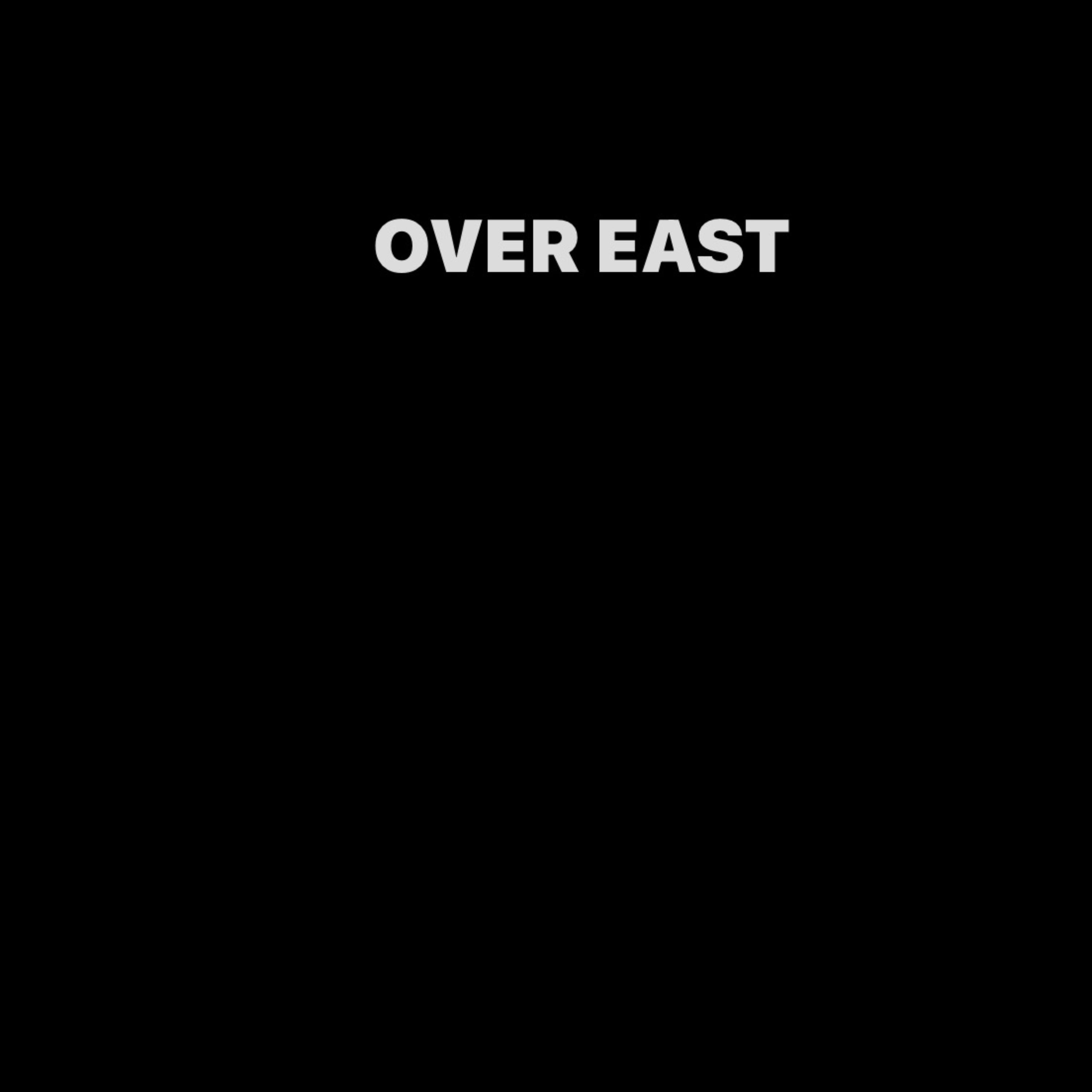 OVER EAST artwork