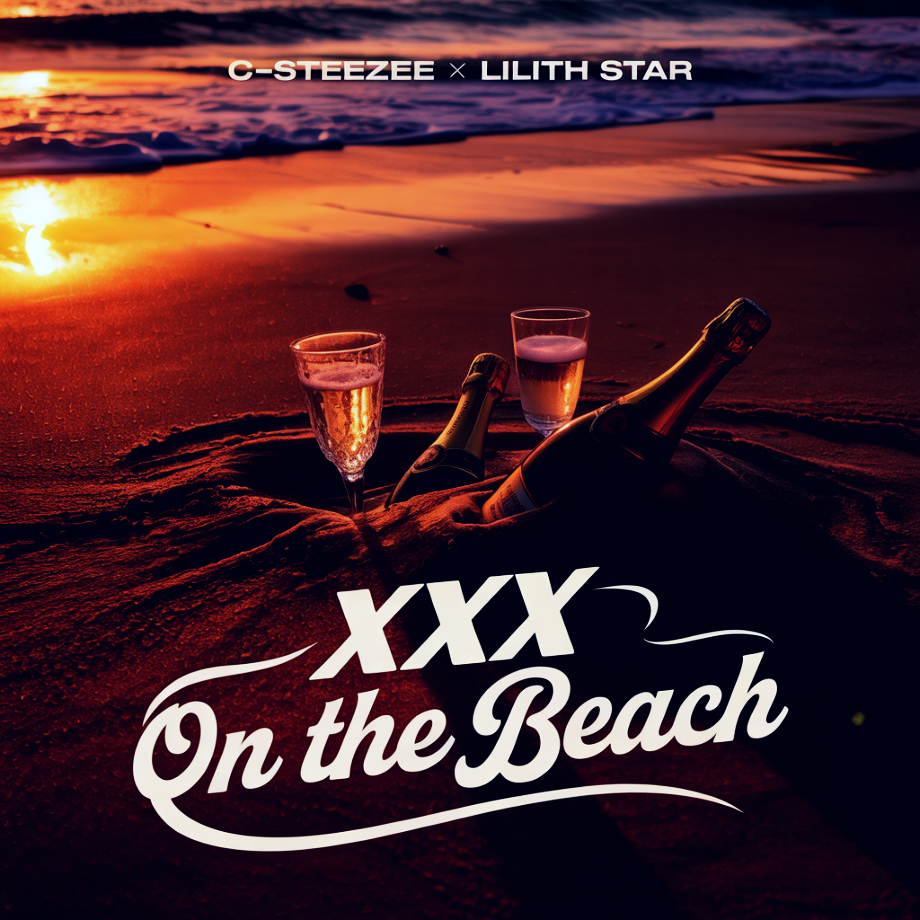 XXX On The Beach by C-Steezee cover art