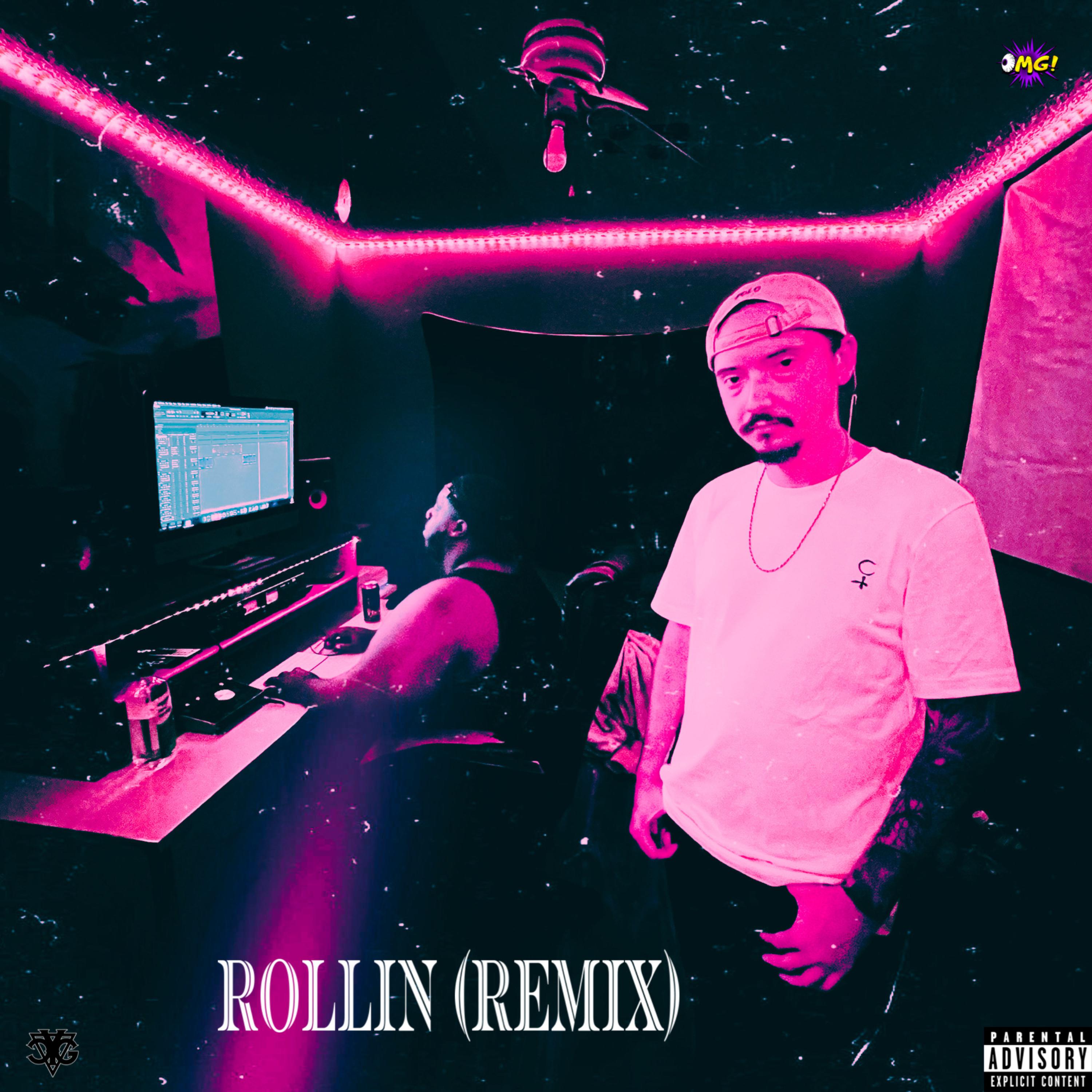 Rollin (Remix) by Marti Rebel cover art
