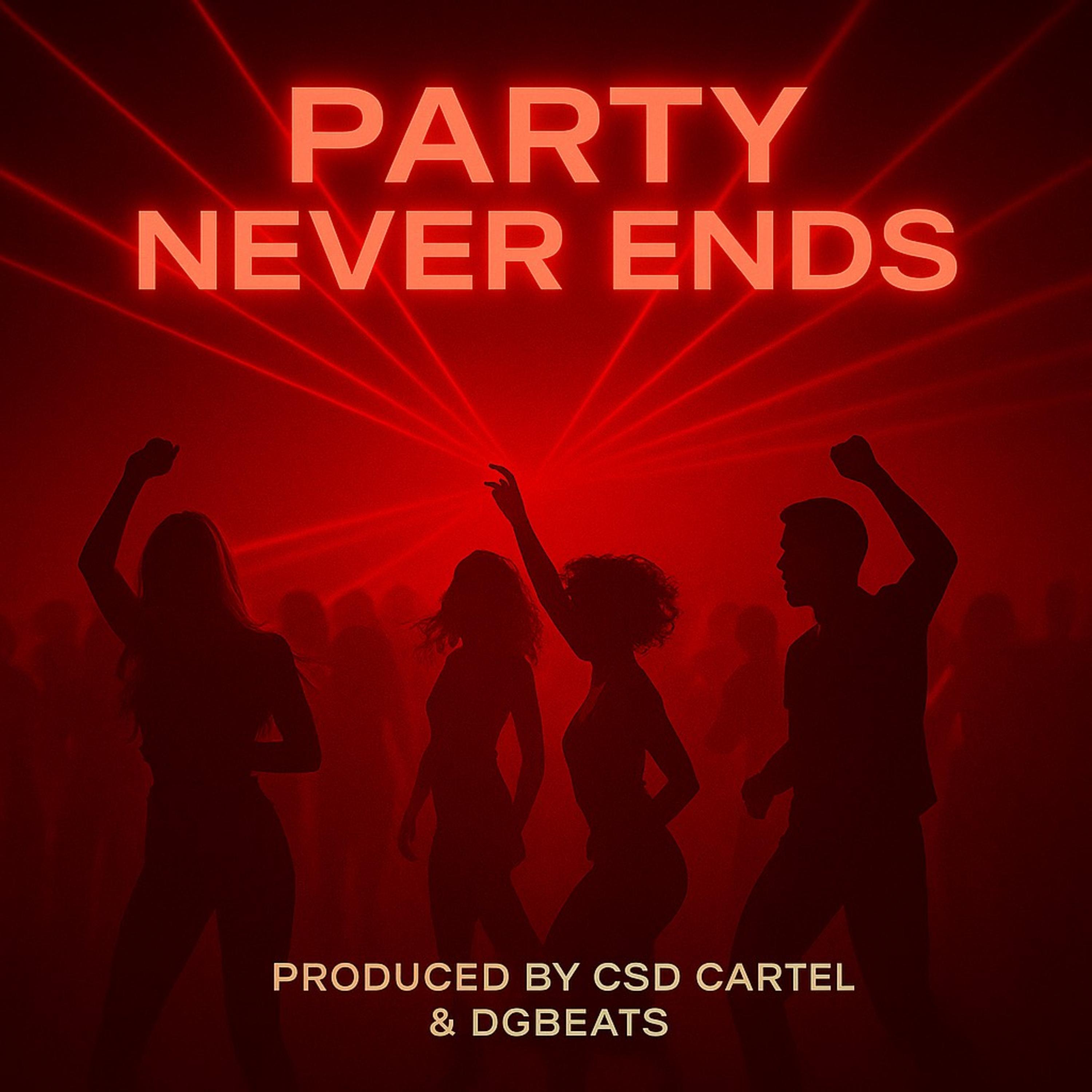 Party Never Ends artwork