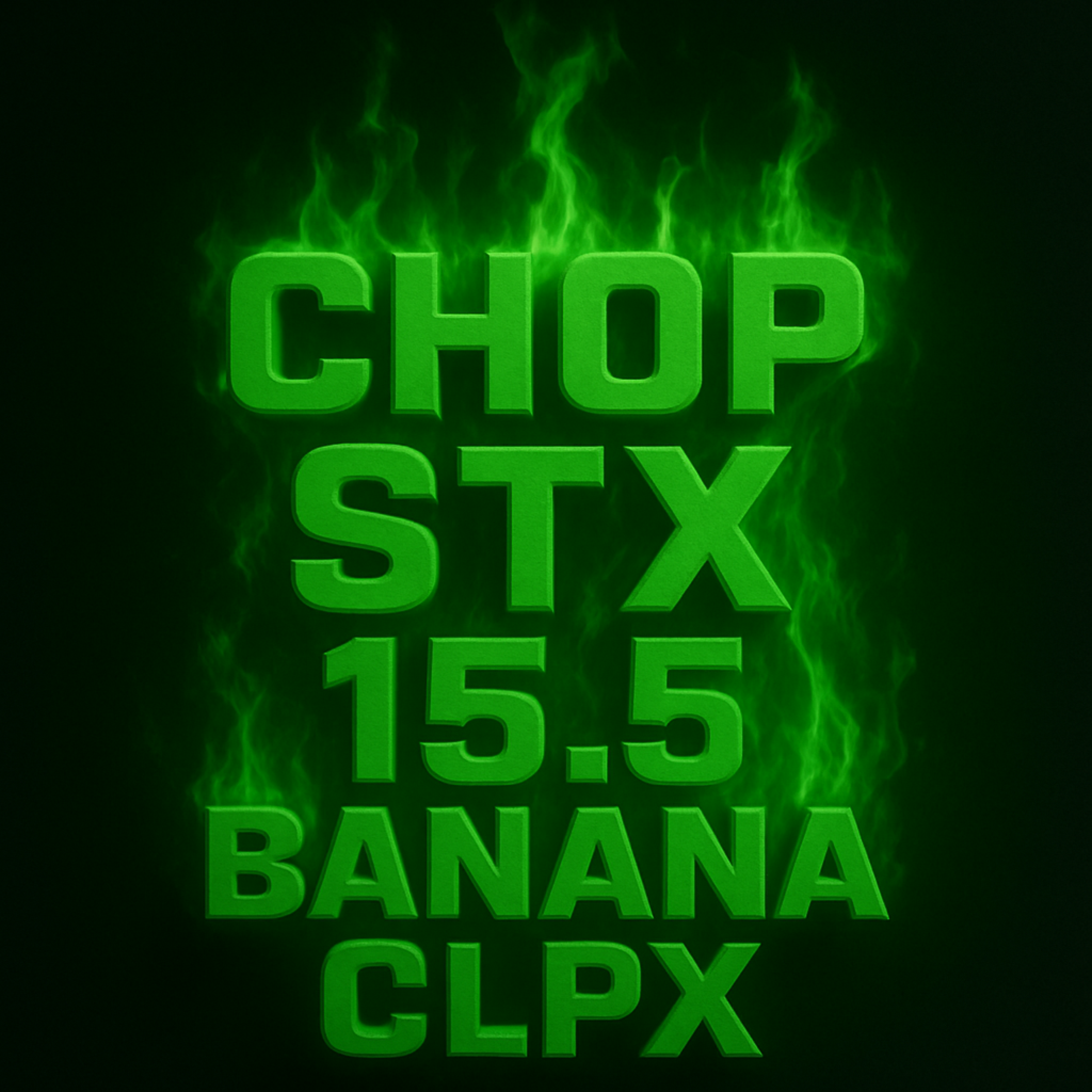 CHOP  STX 15.5 BANANA CLPX artwork