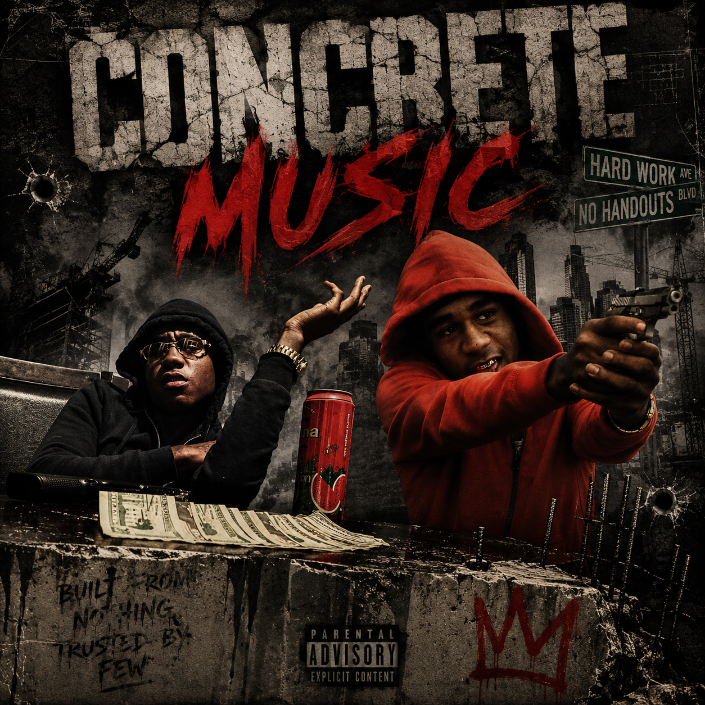 Concrete Jungle by AI RICH cover art