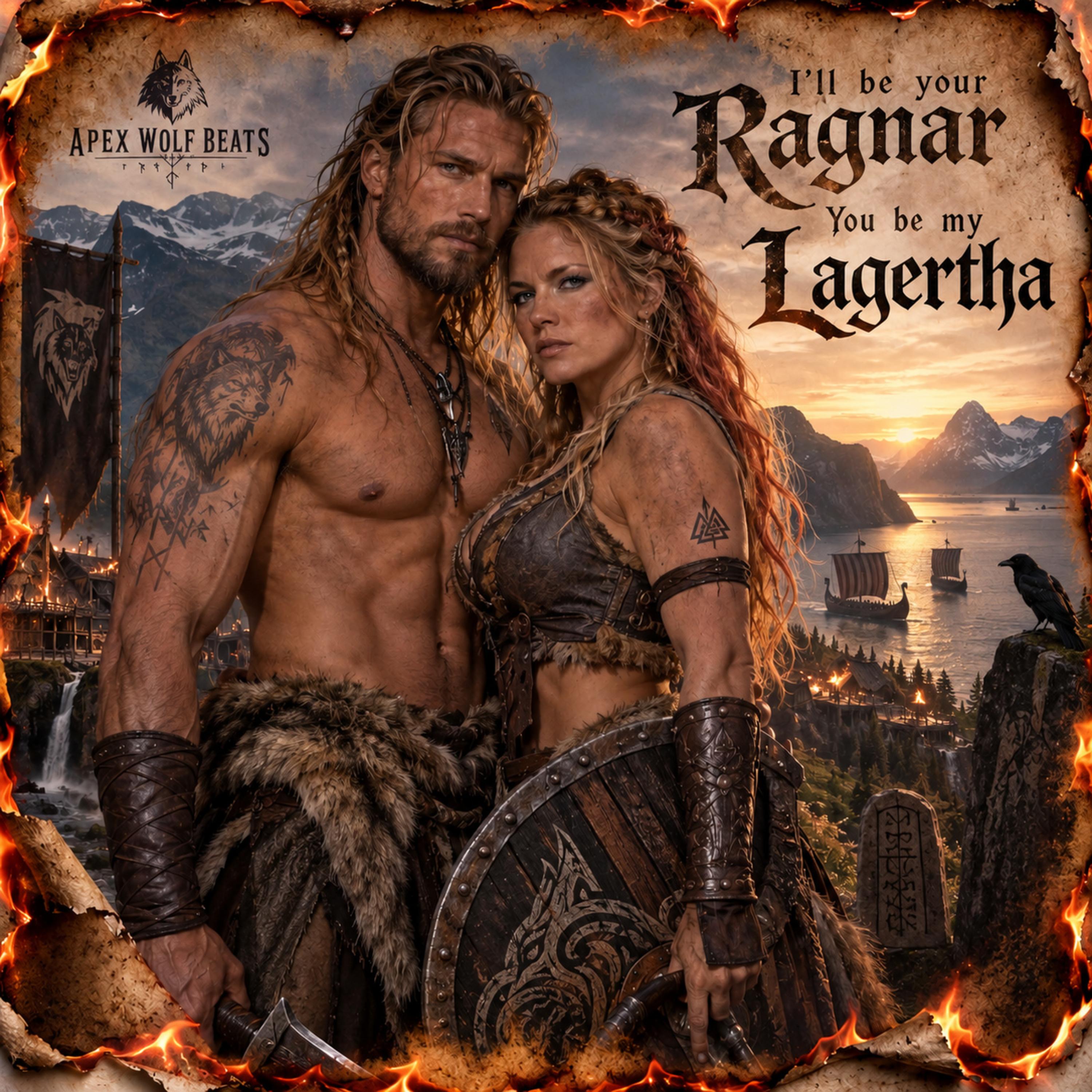 Ill be your ragnar you be my lagertha by Apexwolf Beats cover art