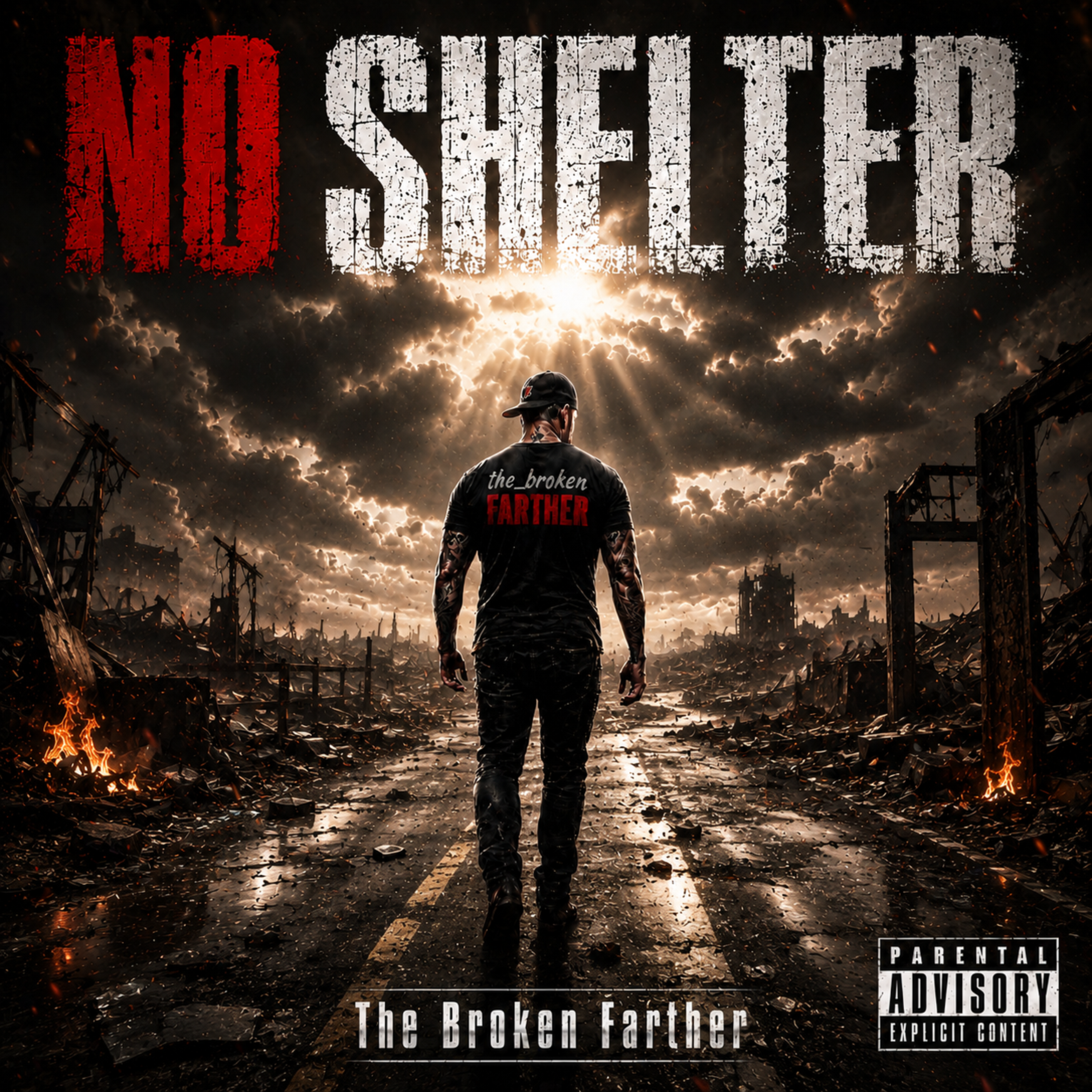 NO SHELTER by The Broken Farther cover art