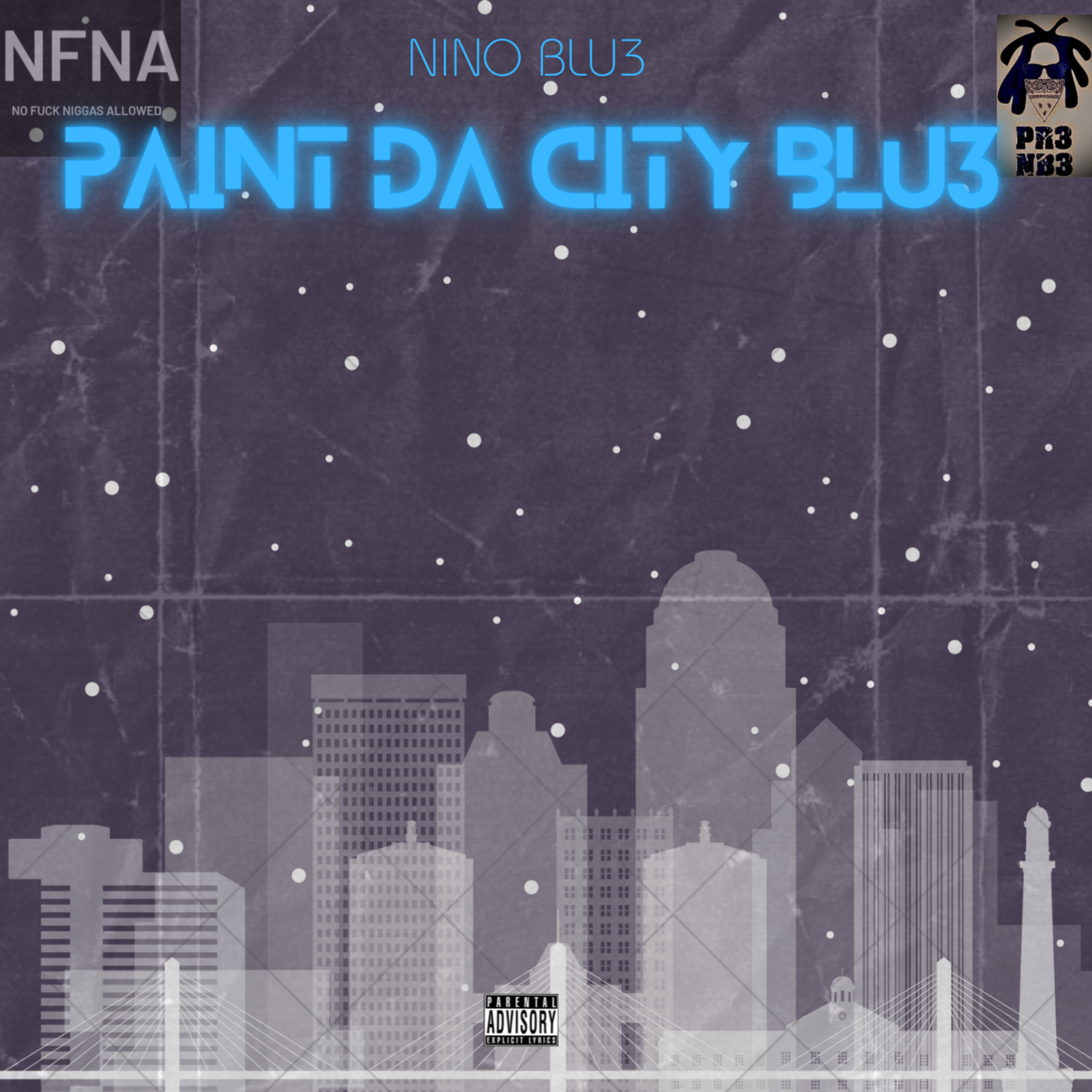 Paint The City Blu3 artwork