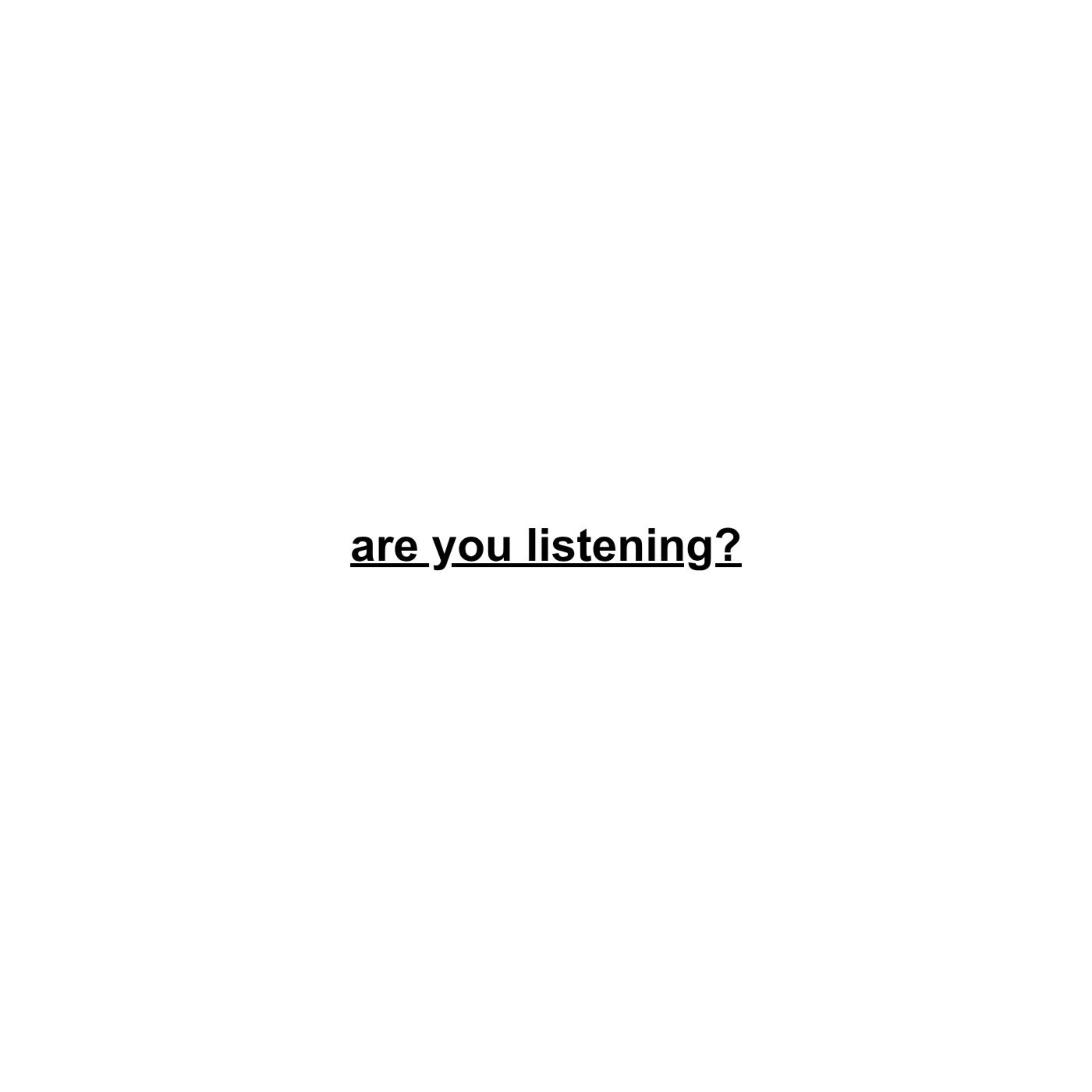 are you listening? by Twink1O1 cover art