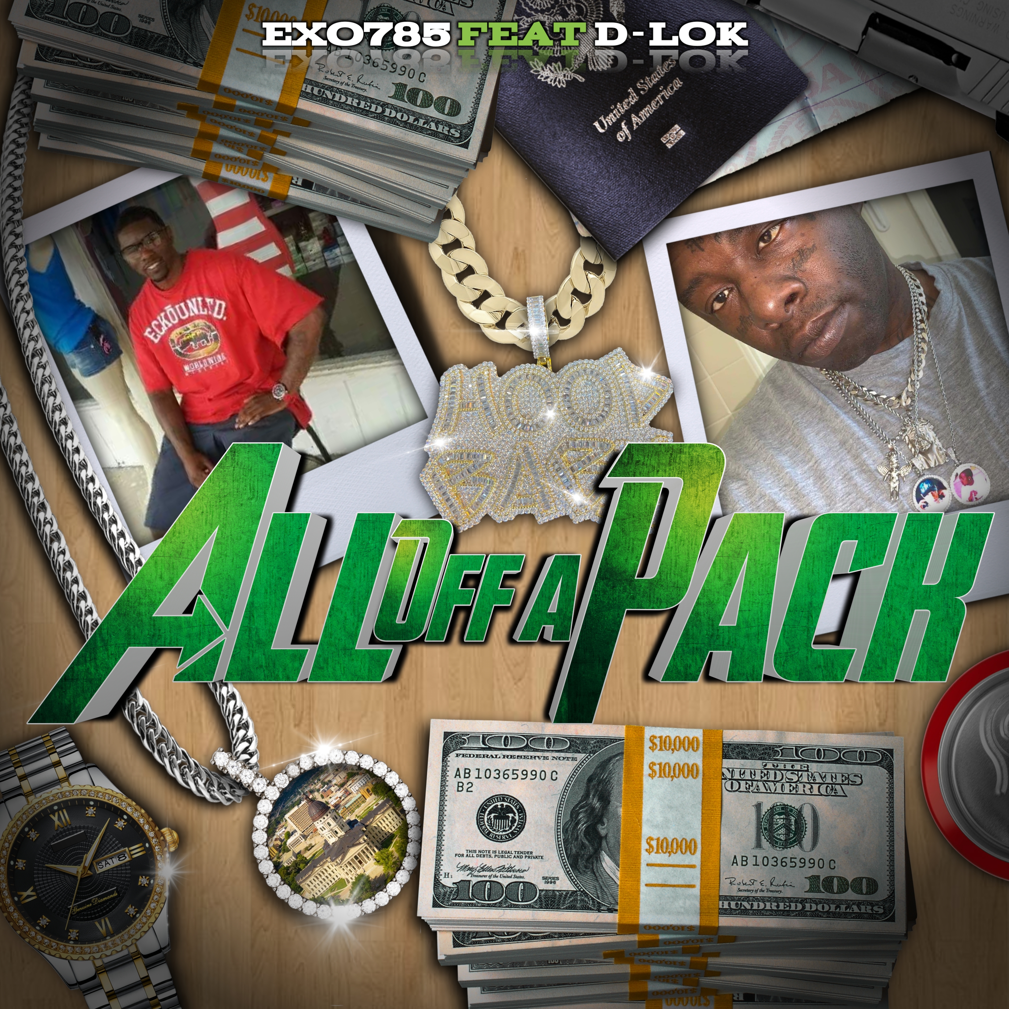 ALL OFF A PACK artwork