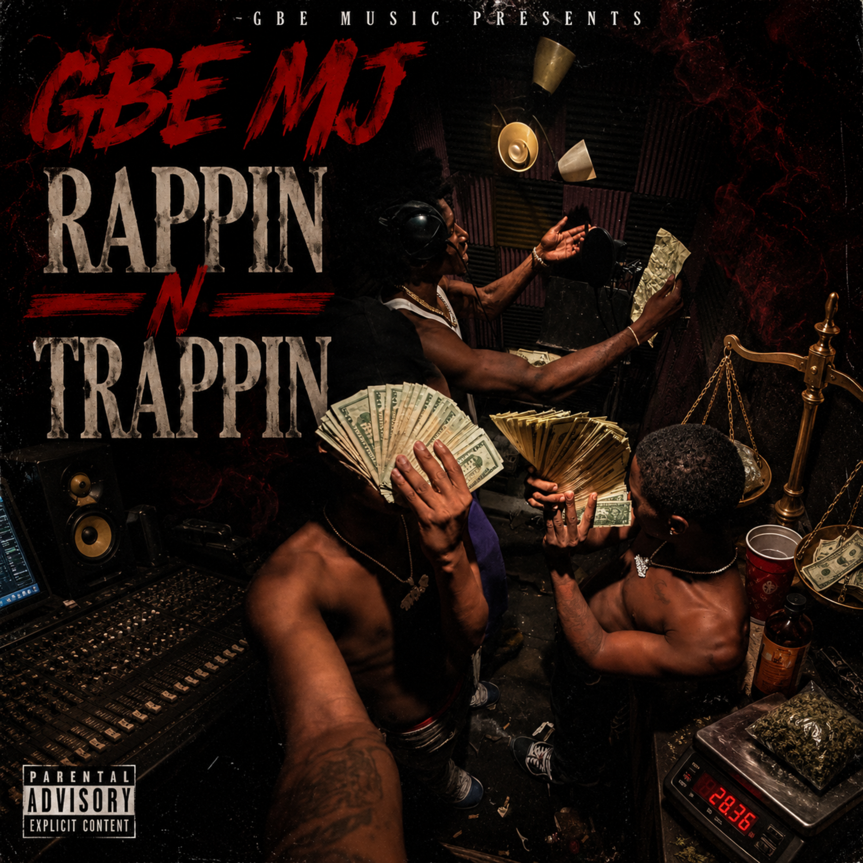 Trappin N Rappin by GBE MJ cover art