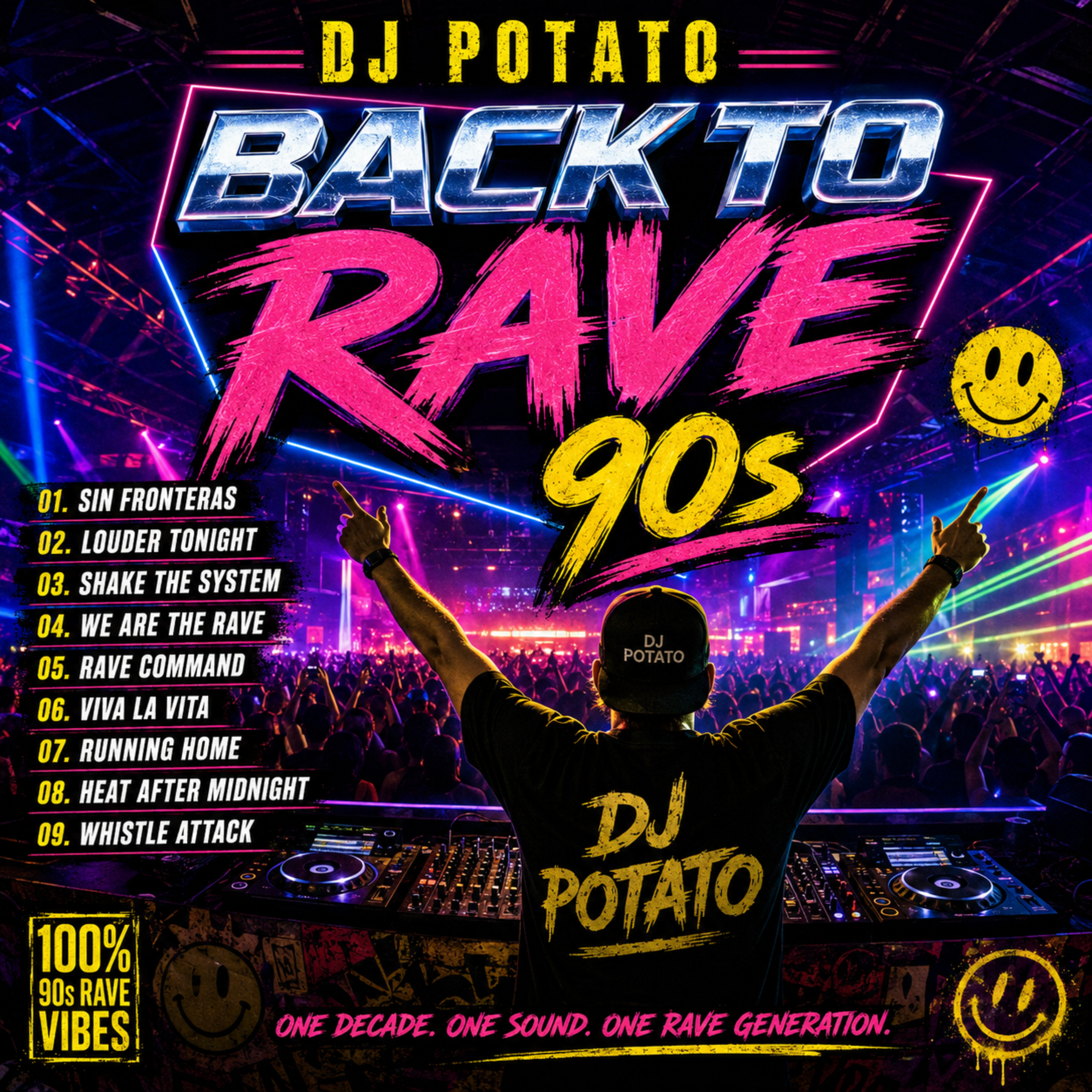 BACK TO RAVE 90s by Dj Potato cover art