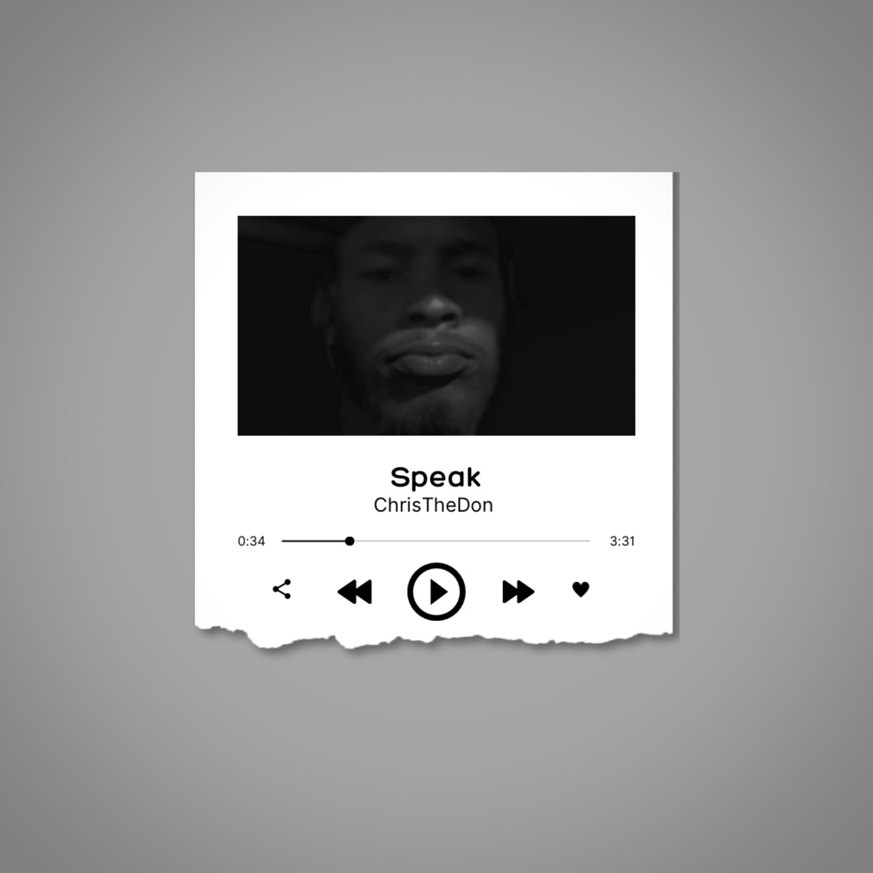 Speak artwork