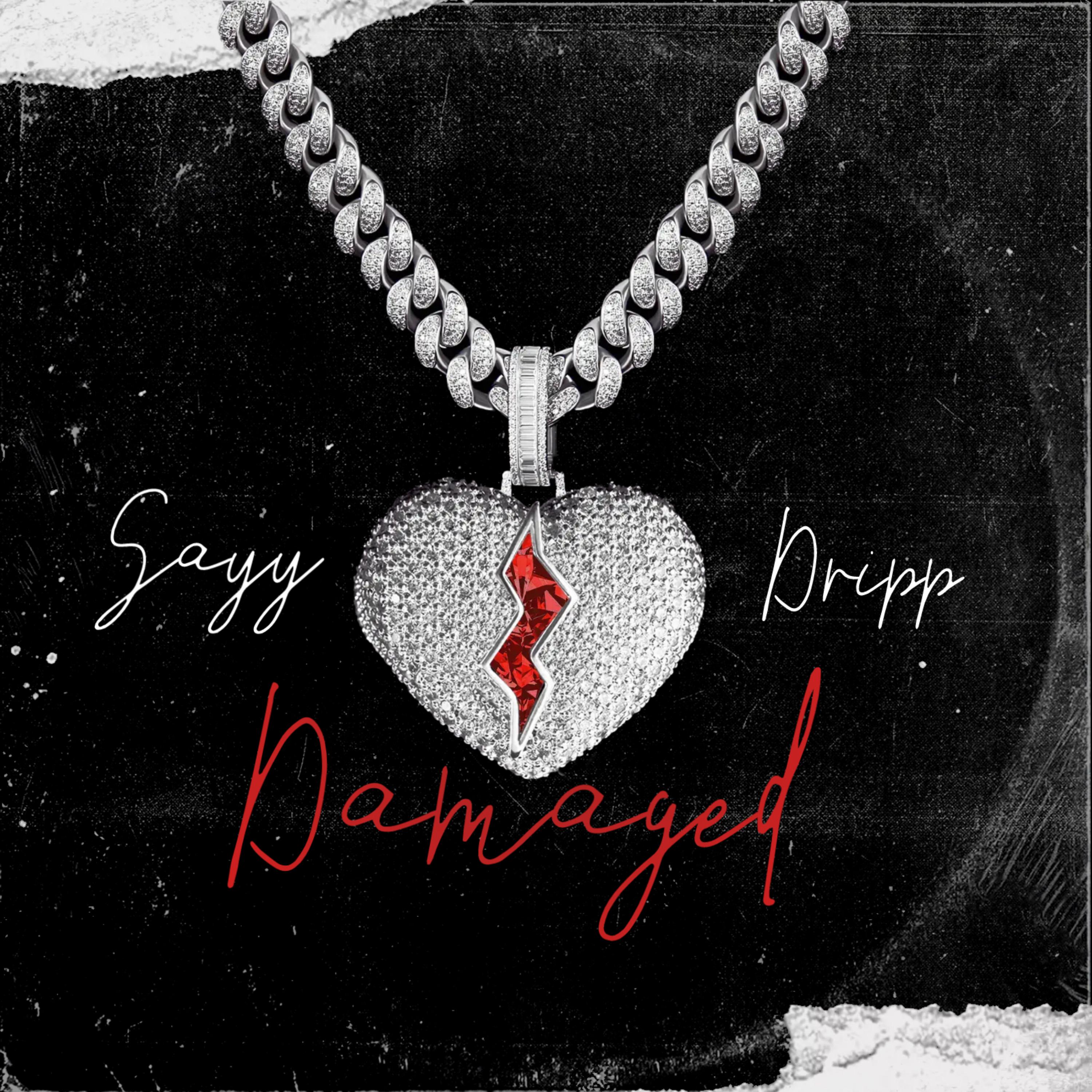 Damaged artwork