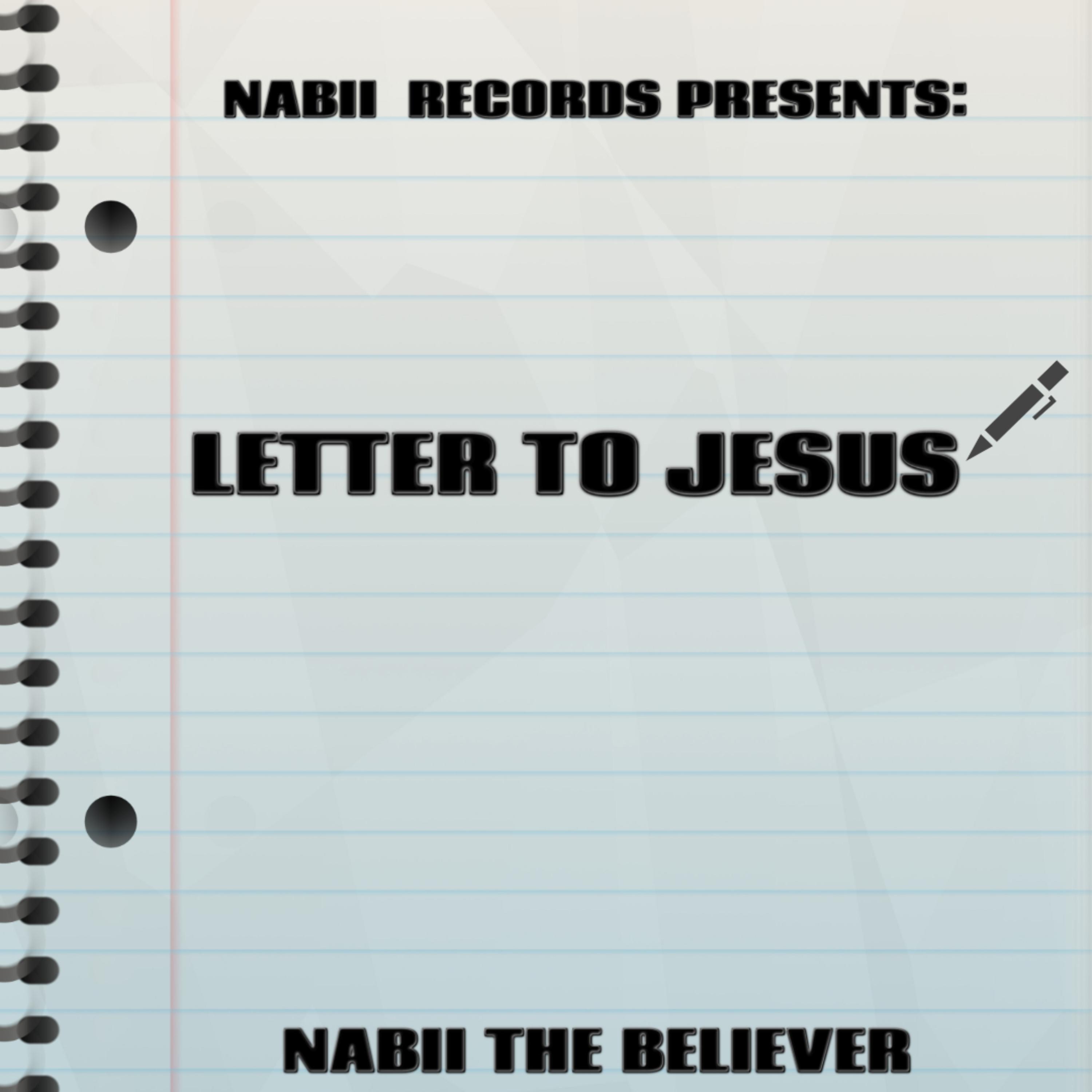 Letter To Jesus artwork