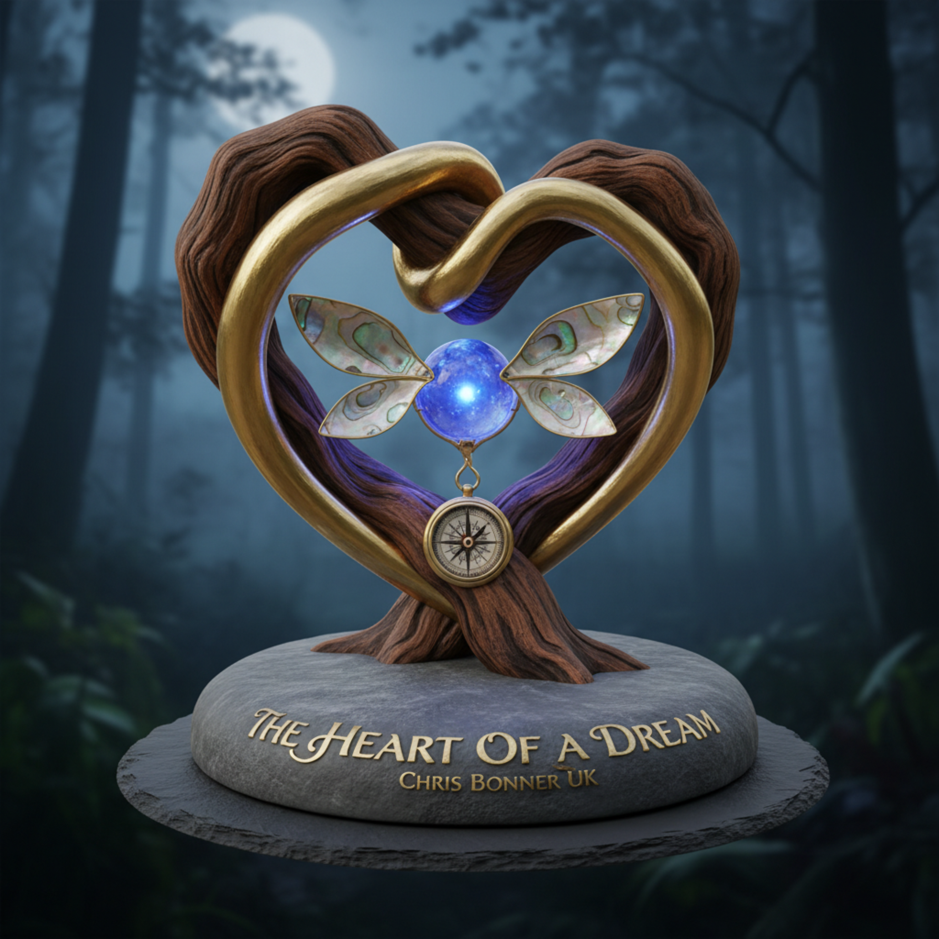 The Heart Of A Dream by Chris Bonner UK cover art