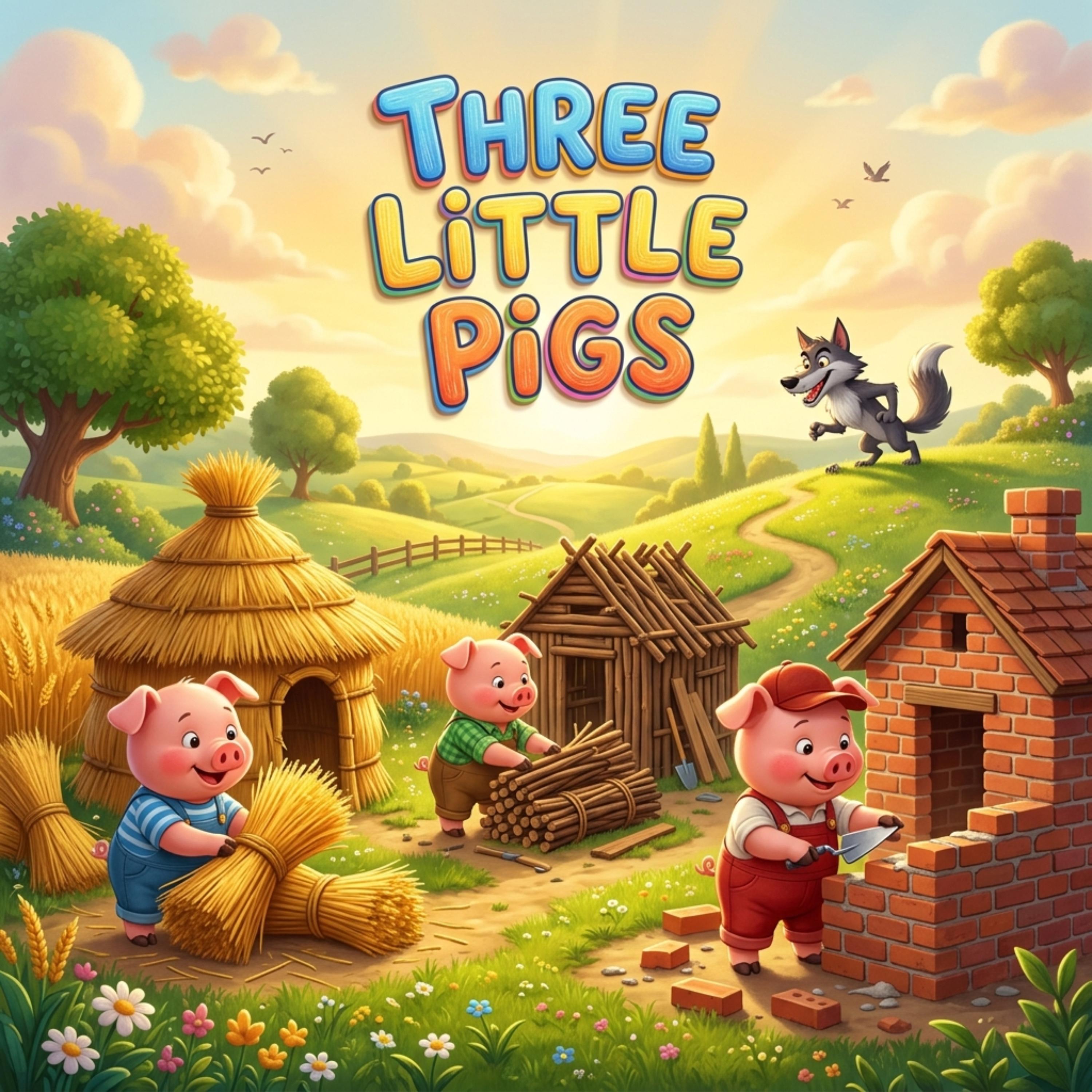 Three Little Pigs artwork