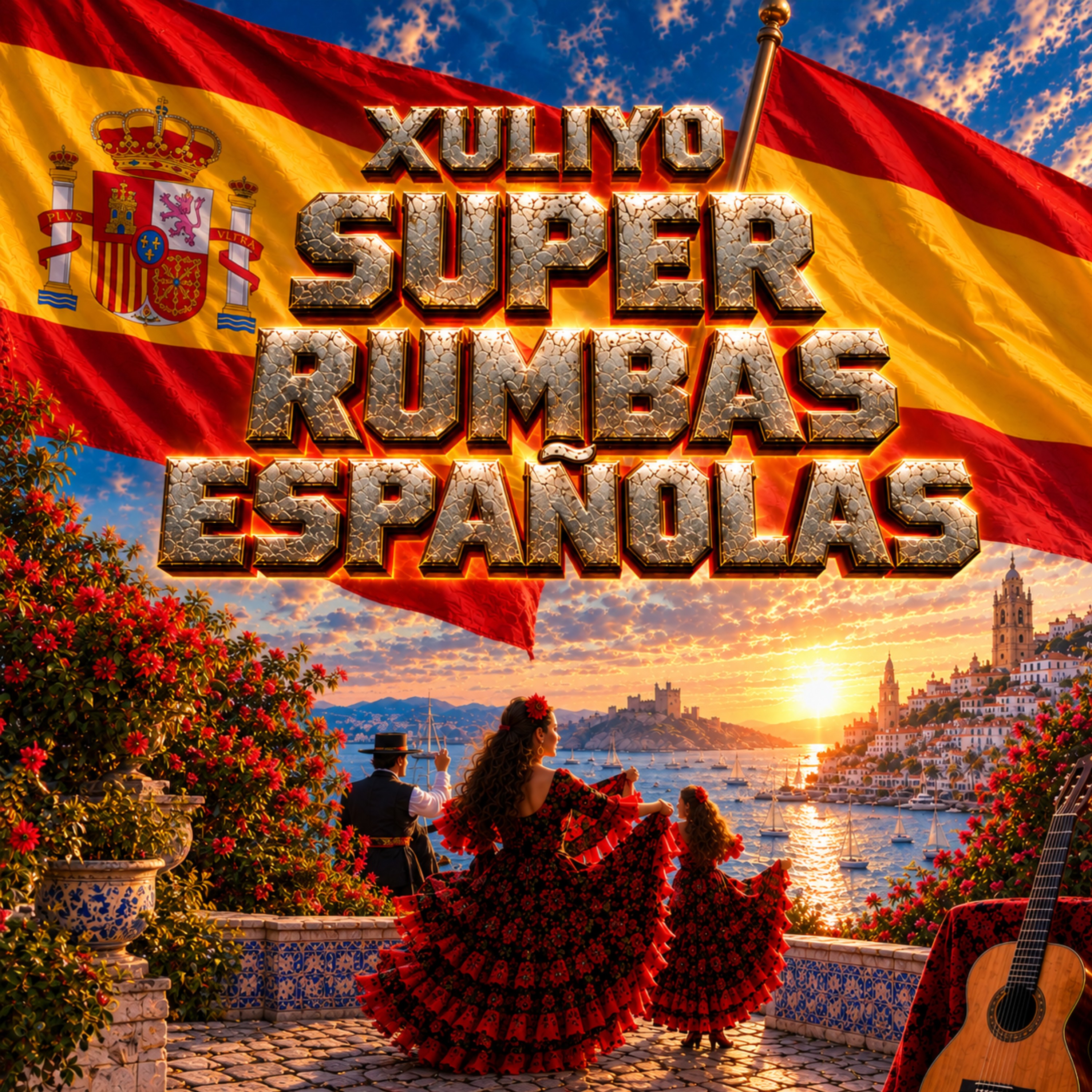SUPER RUMBAS ESPAÑOLAS by Xuliyo cover art