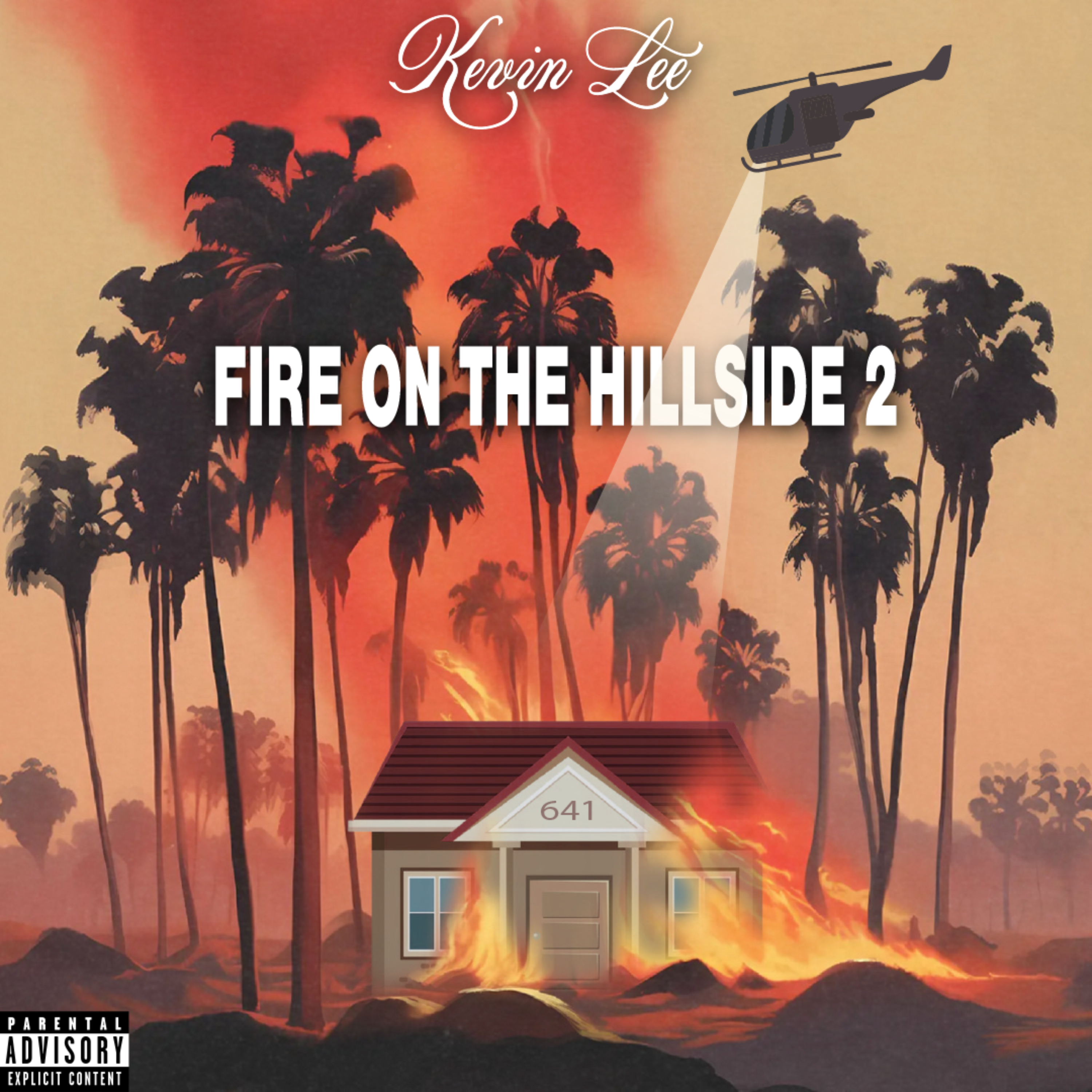 Fire On The Hillside 2 artwork