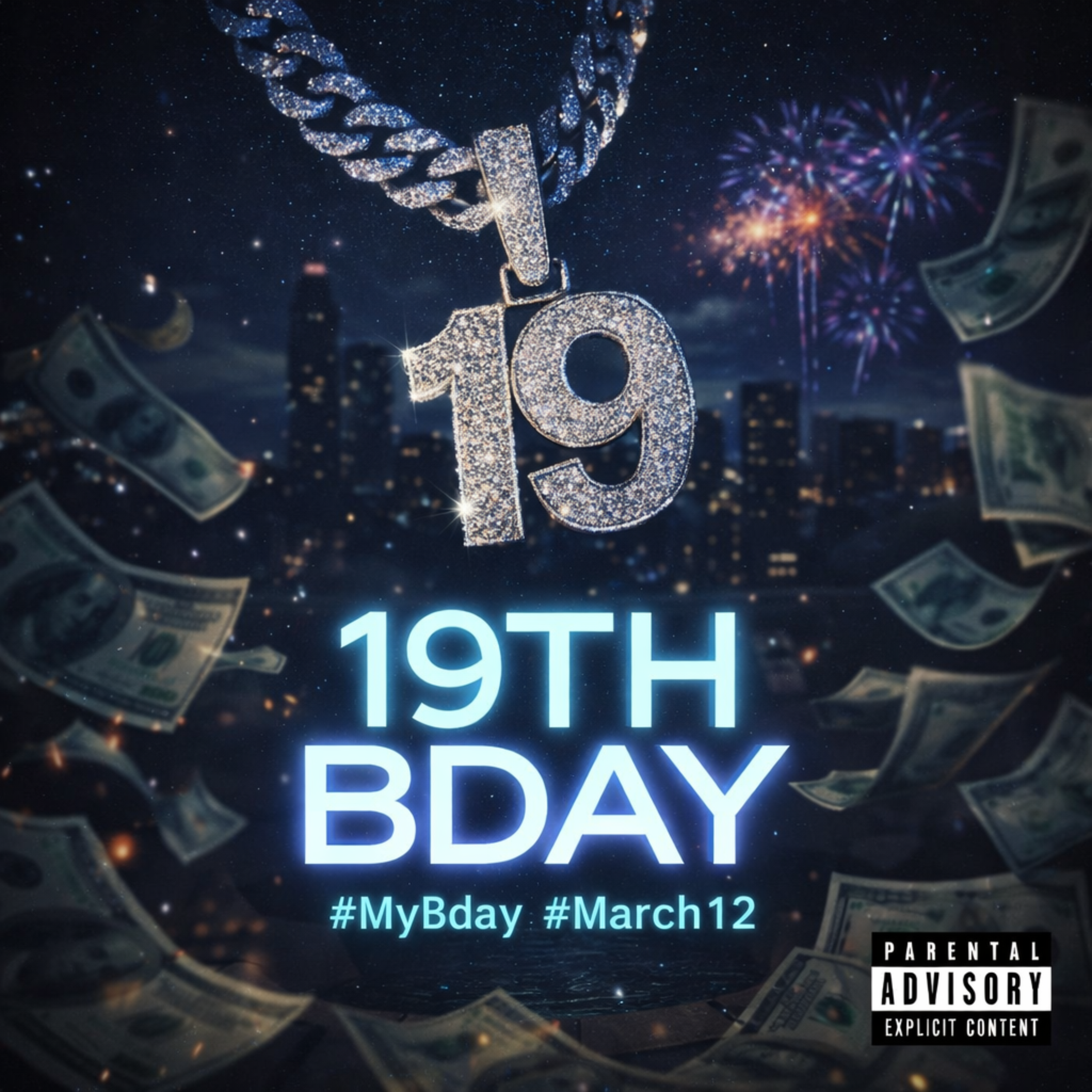 19th Bday artwork