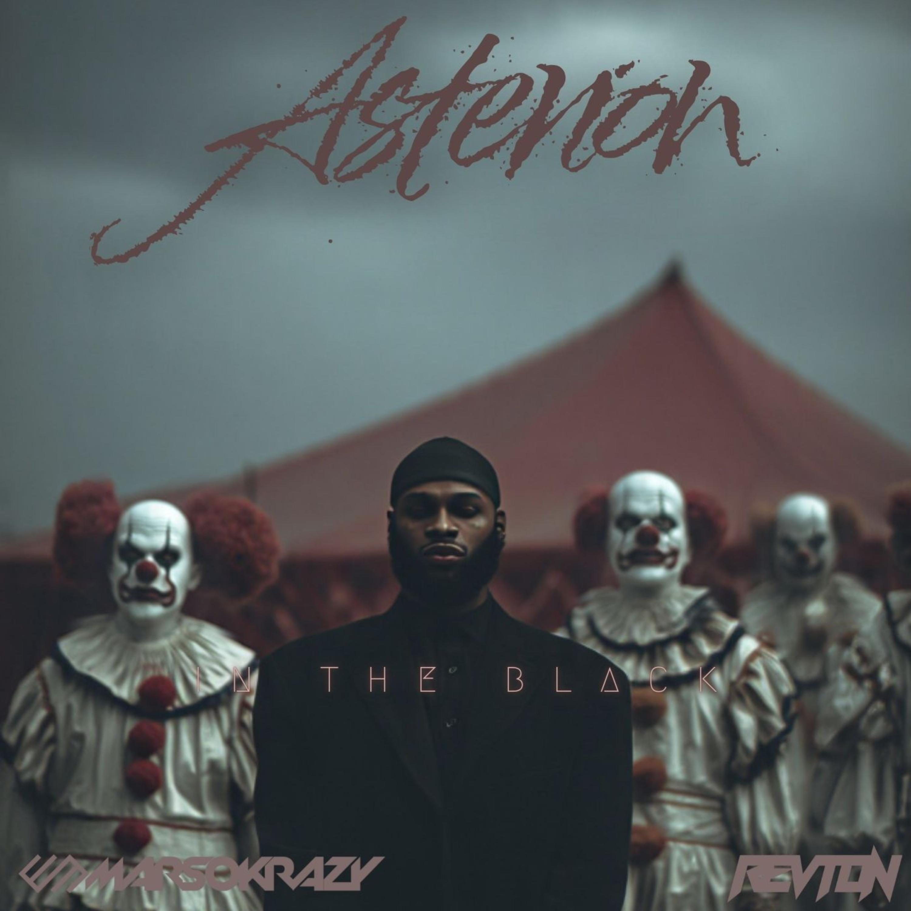 ASTERION IN THE BLACK artwork