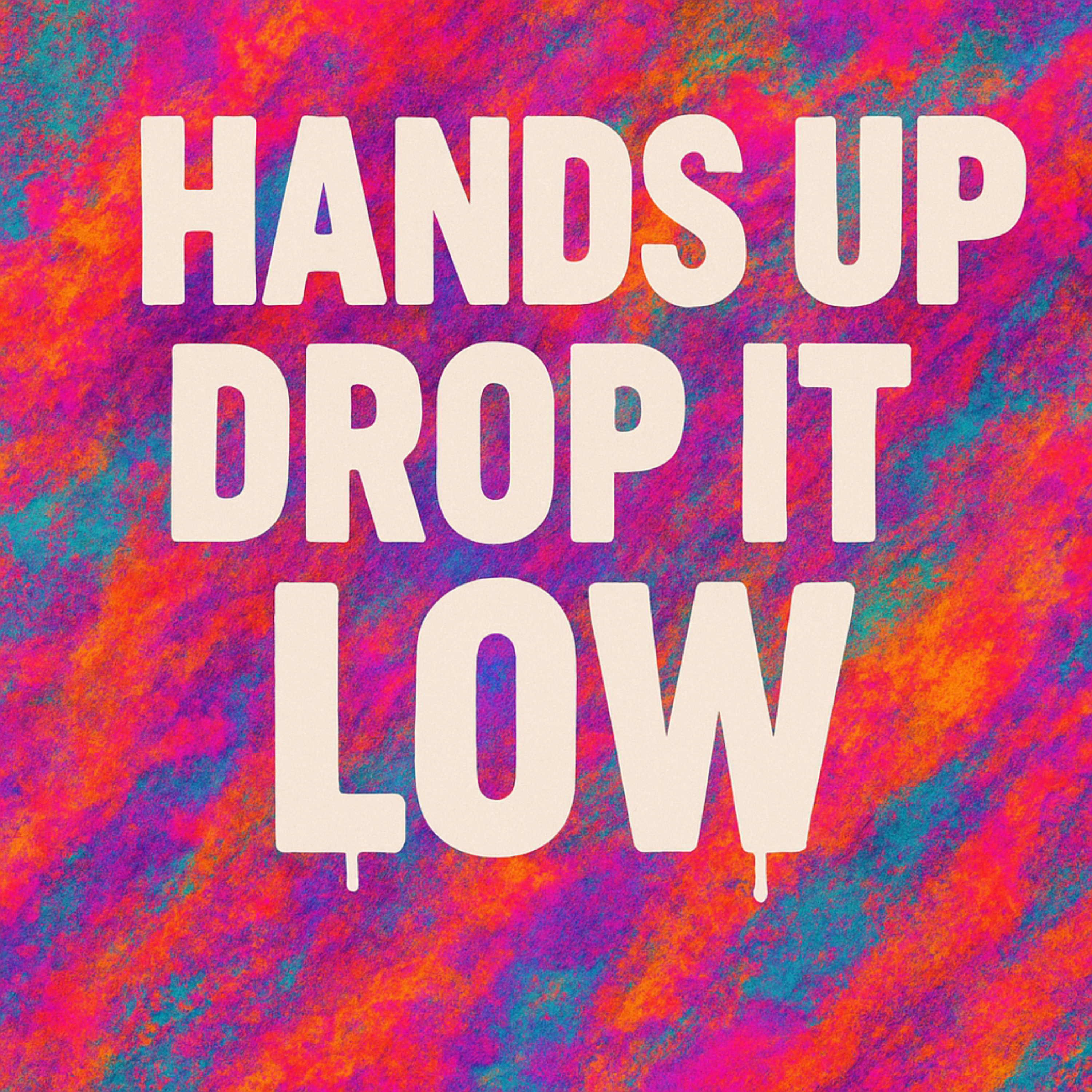 HANDS UP DROP IT LOW artwork
