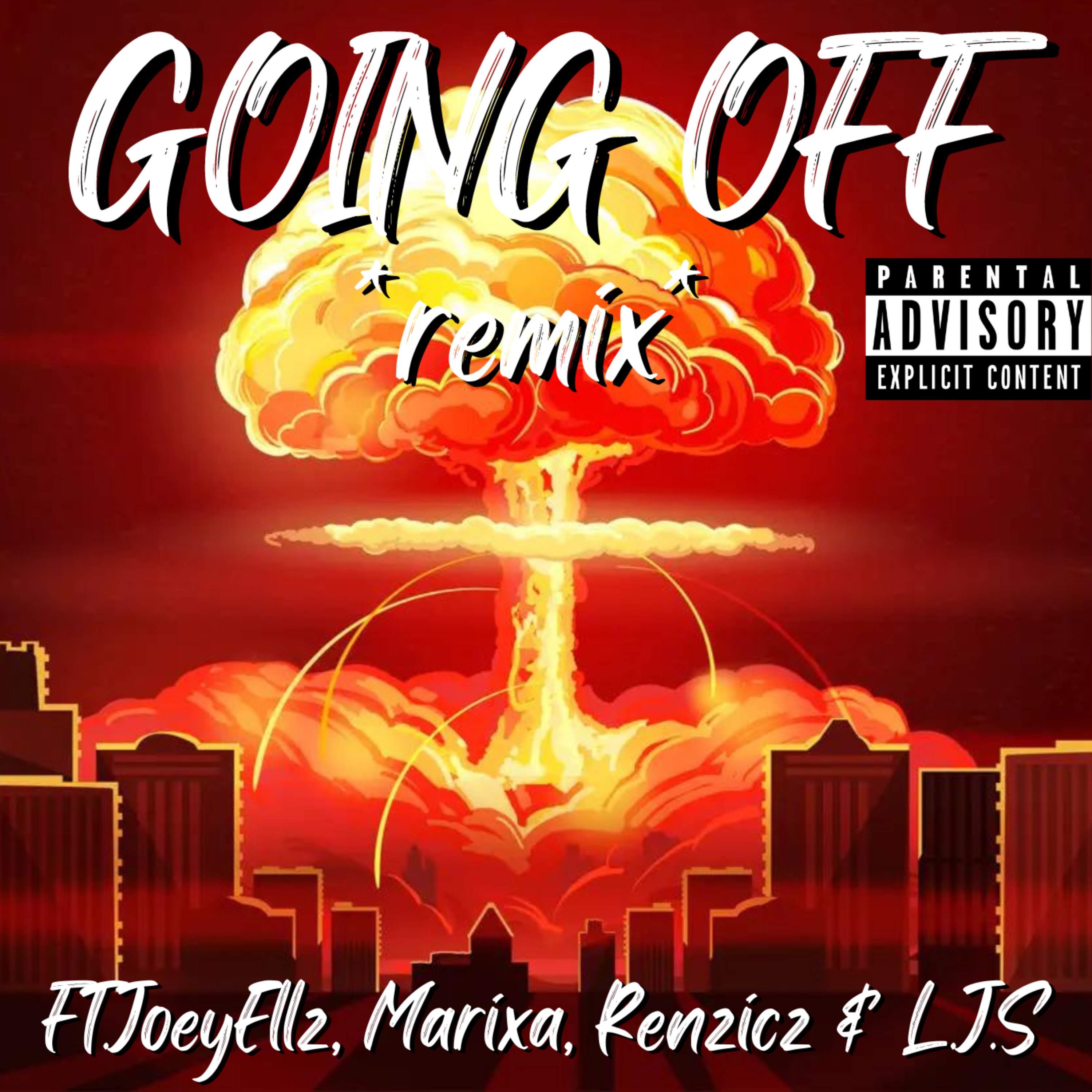 Going Off (Remix) artwork