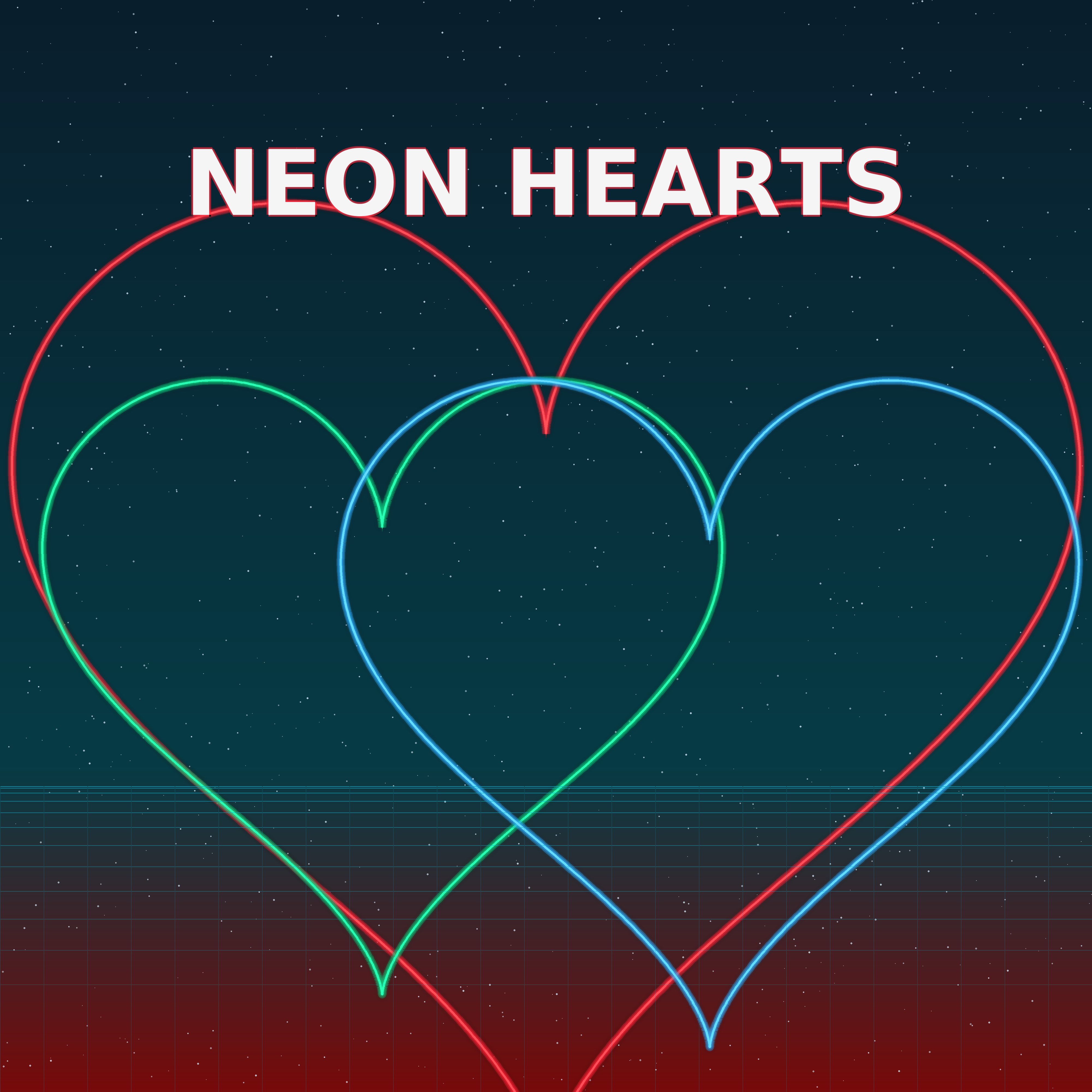 Neon Hearts artwork