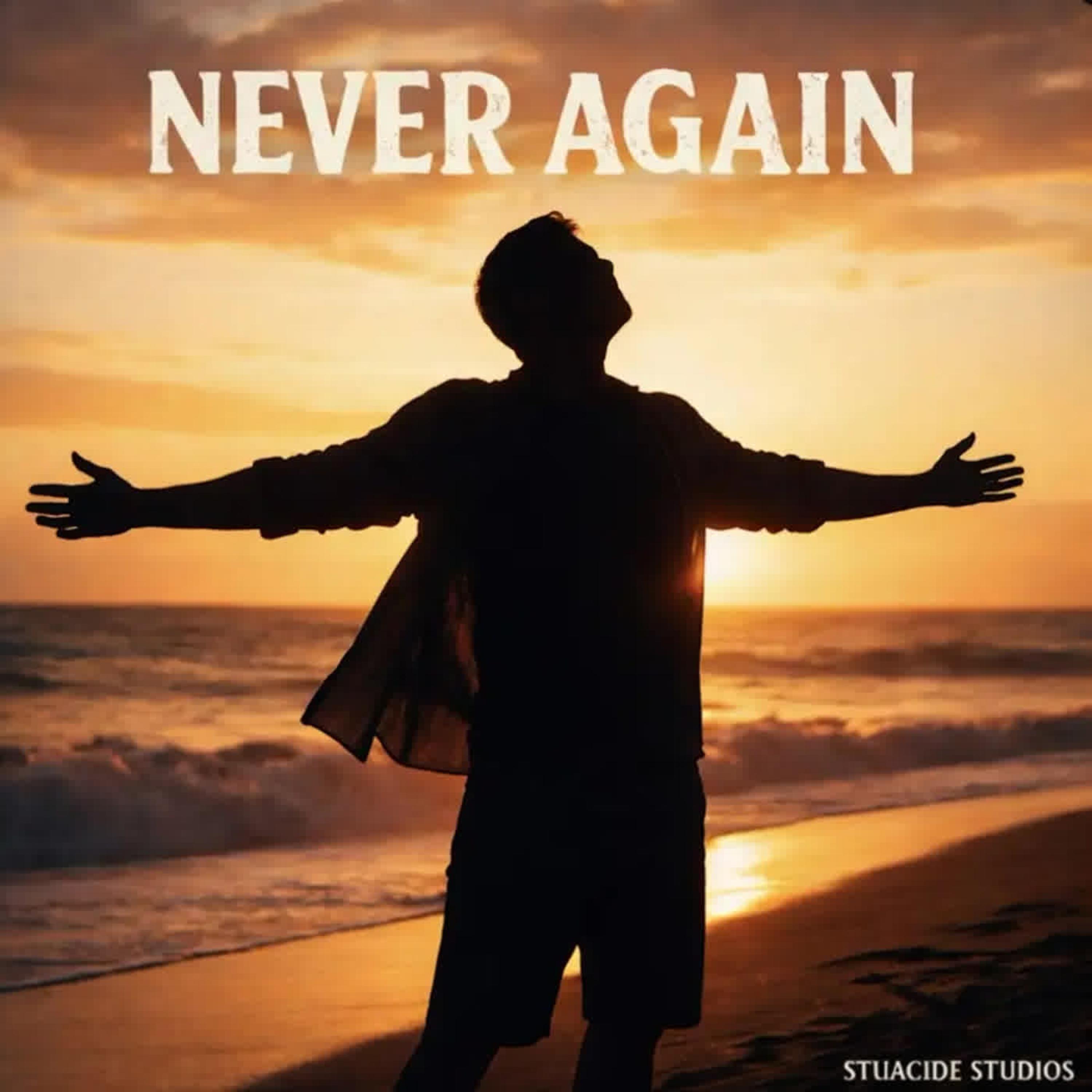 Never again artwork